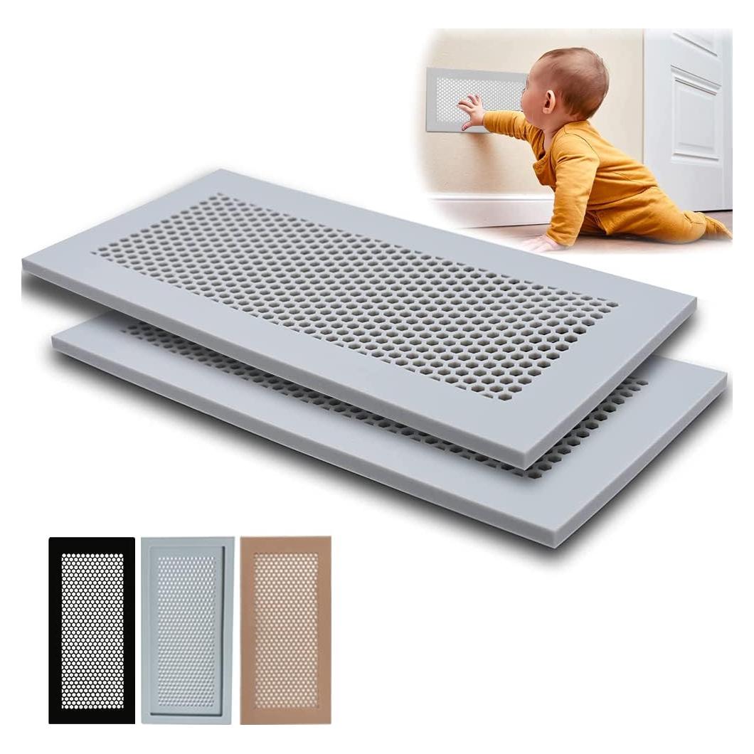 Cubierta de Ventilación a Prueba de Niños Vakavasti 2pcs Gris