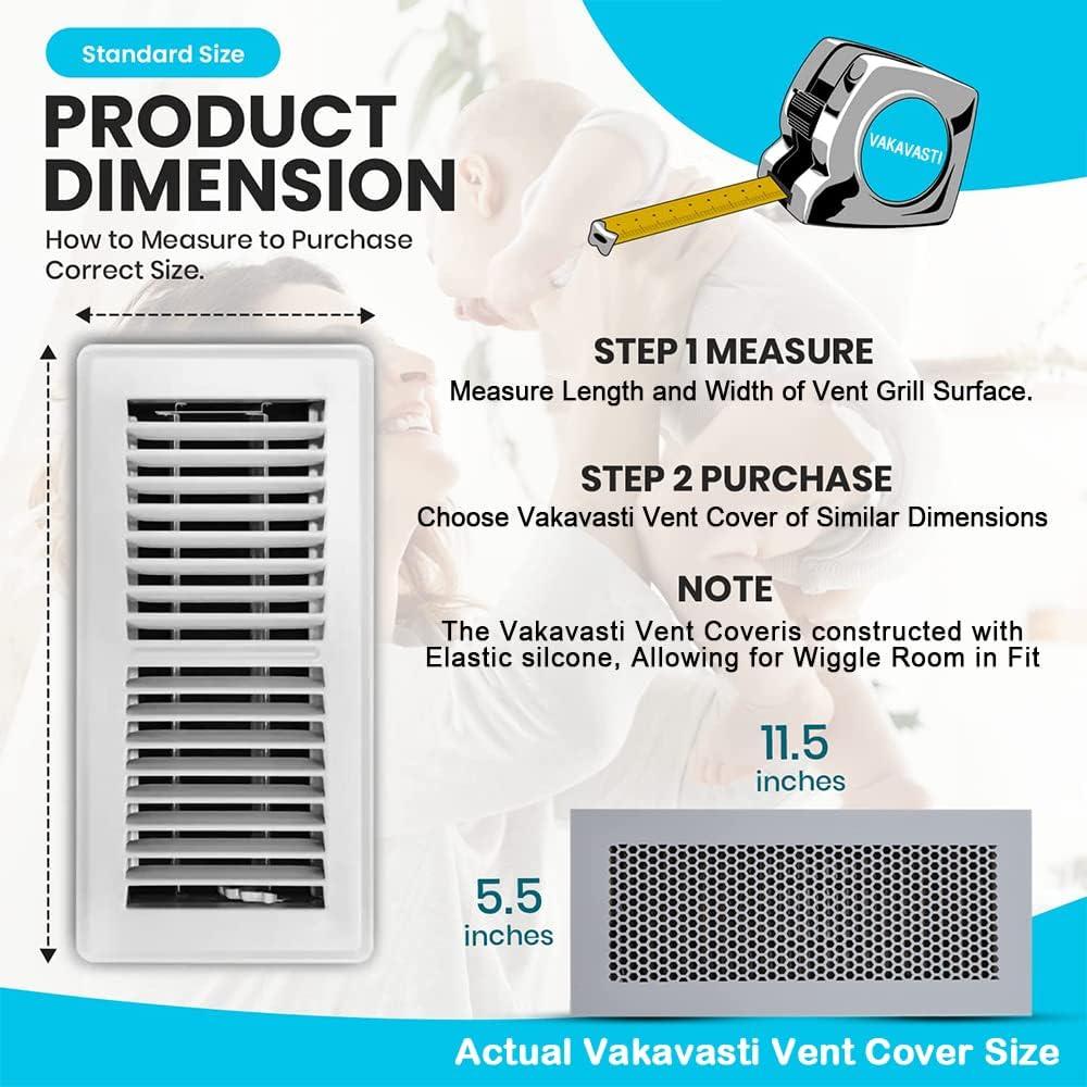 Cubierta de Ventilación a Prueba de Niños Vakavasti 2pcs Gris