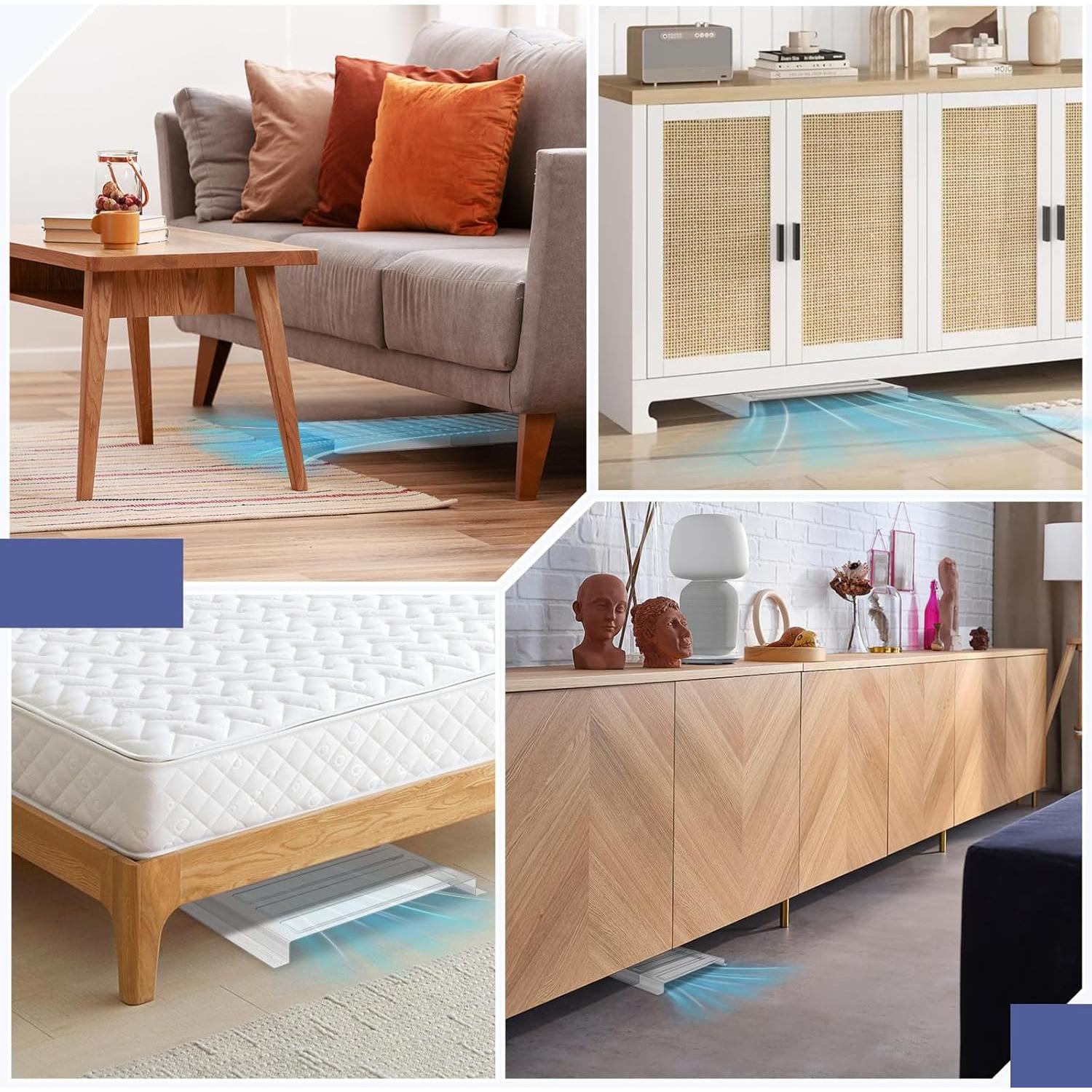 Extensor Magnético de Ventilación Touri 2 Pack 33 cm Ajustable