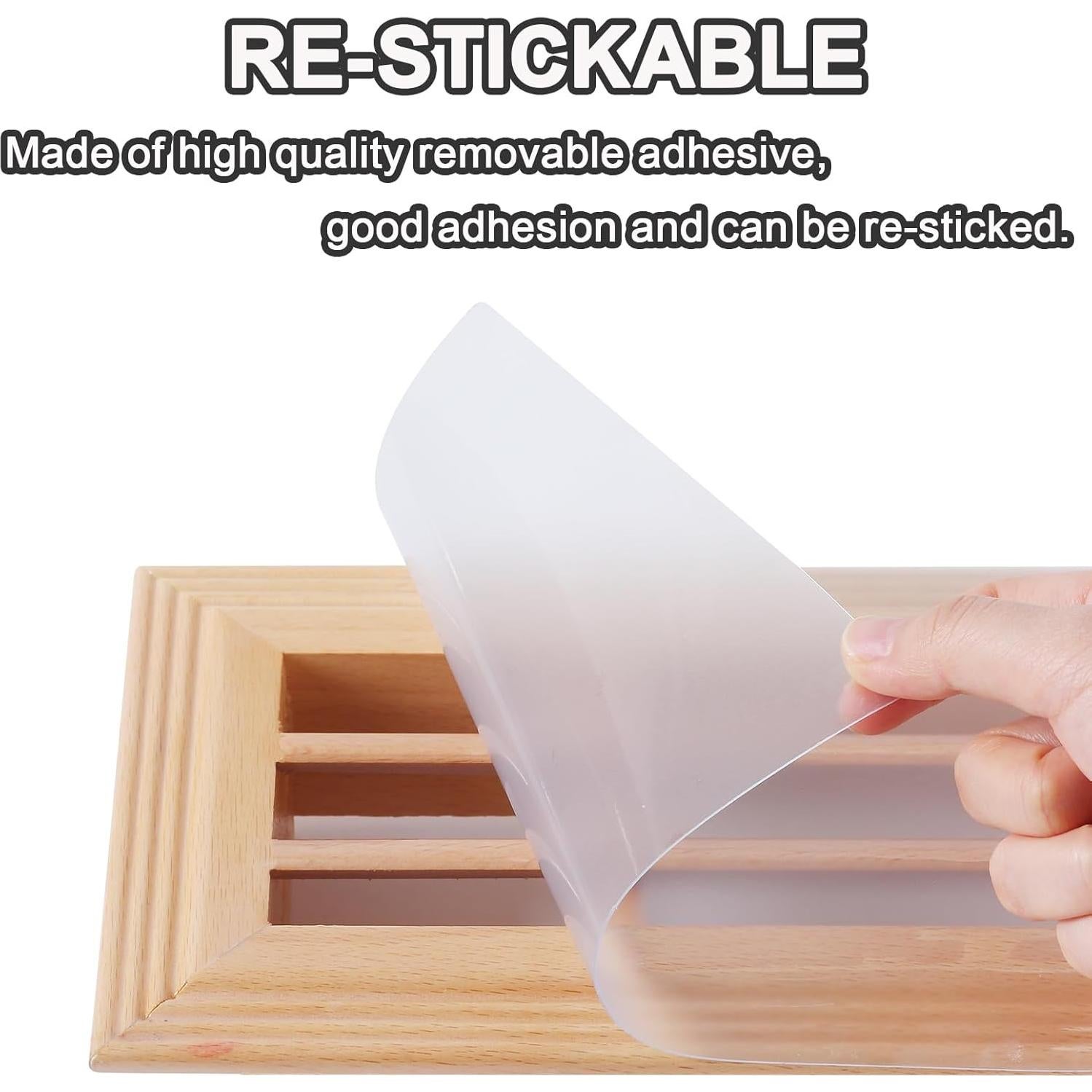 Paquete de 4 Cubiertas de Ventilación PET 30.5 x 14 cm Adhesivo Nano