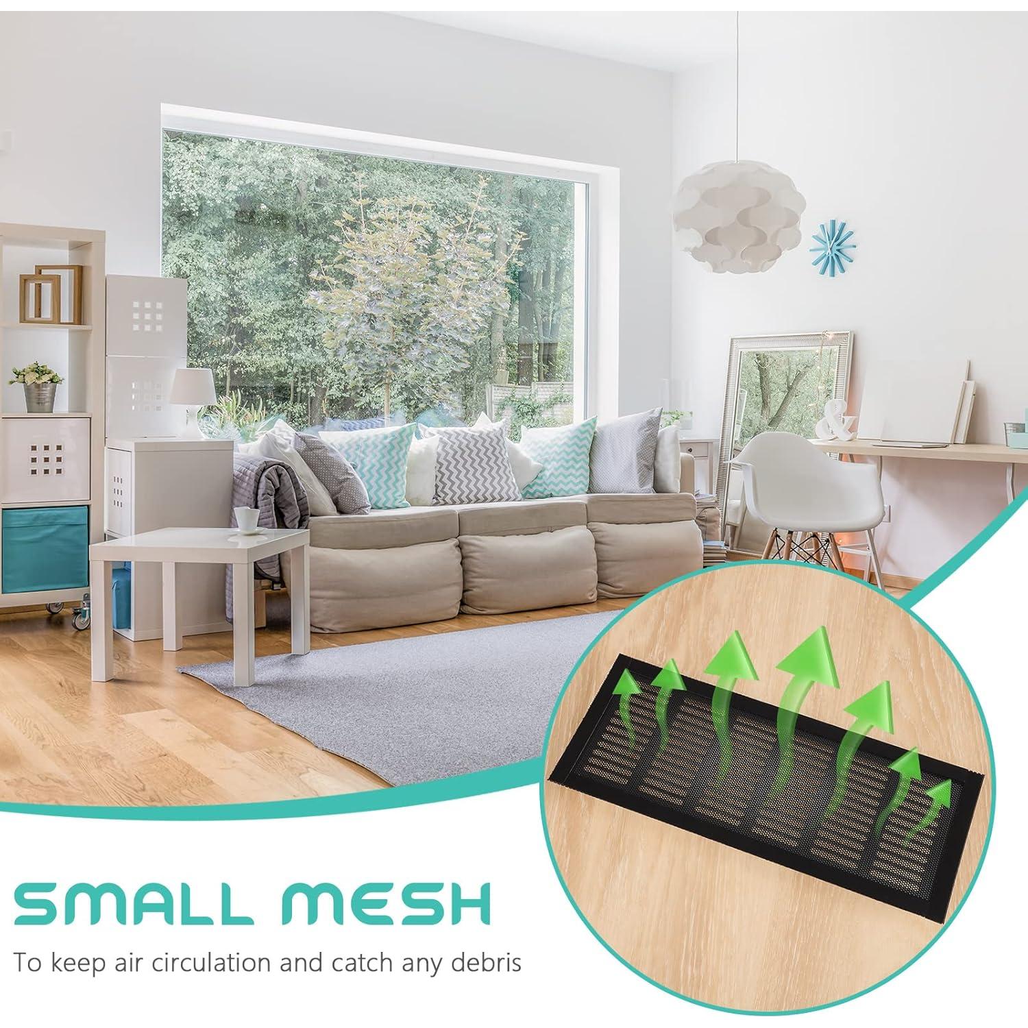 Cubiertas de Ventilación Magnéticas Shappy 14x35.5 cm - 6 Pzas