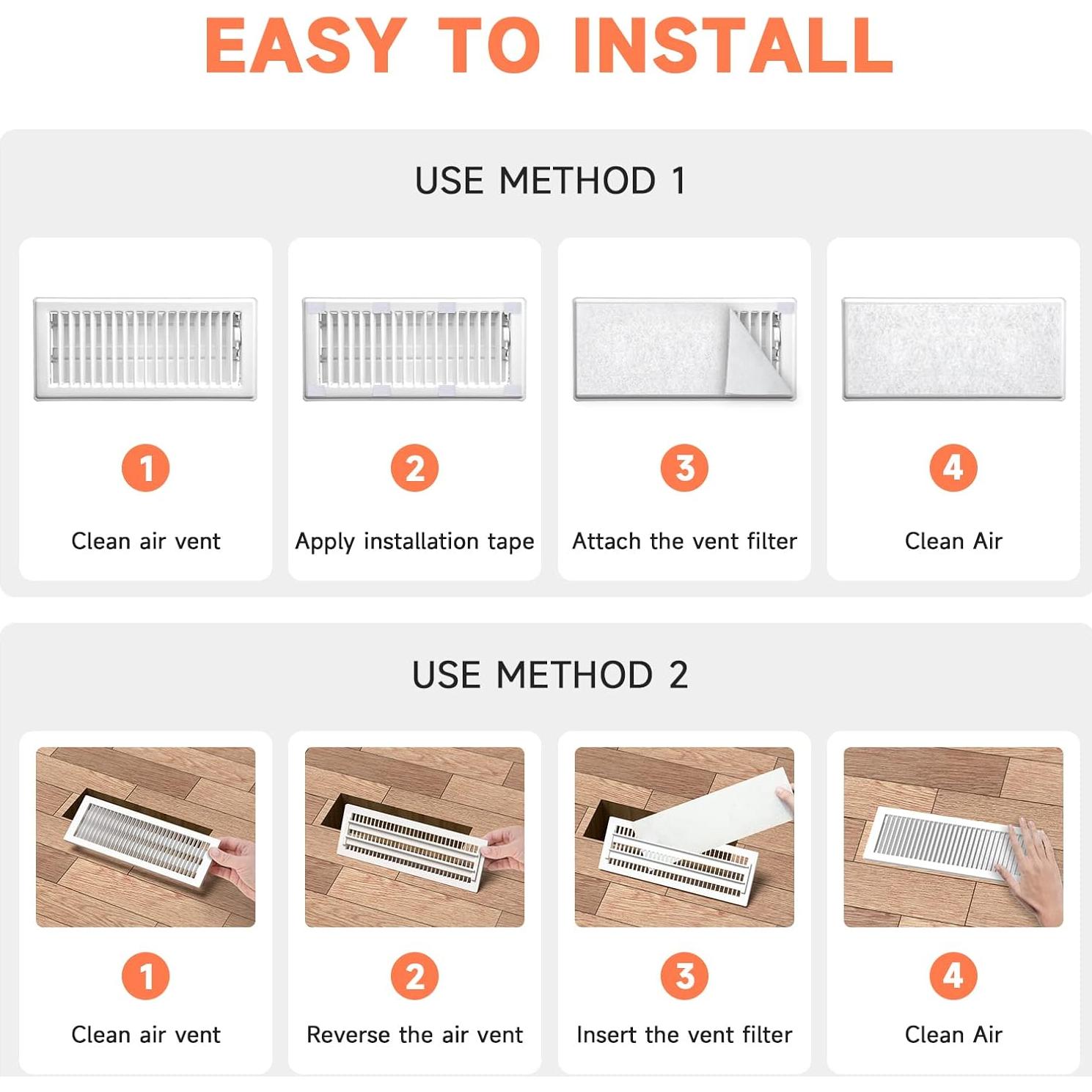 Filtro de Ventilación ULTRA GREEN 4x12" para Aire Acondicionado - Paquete de 12