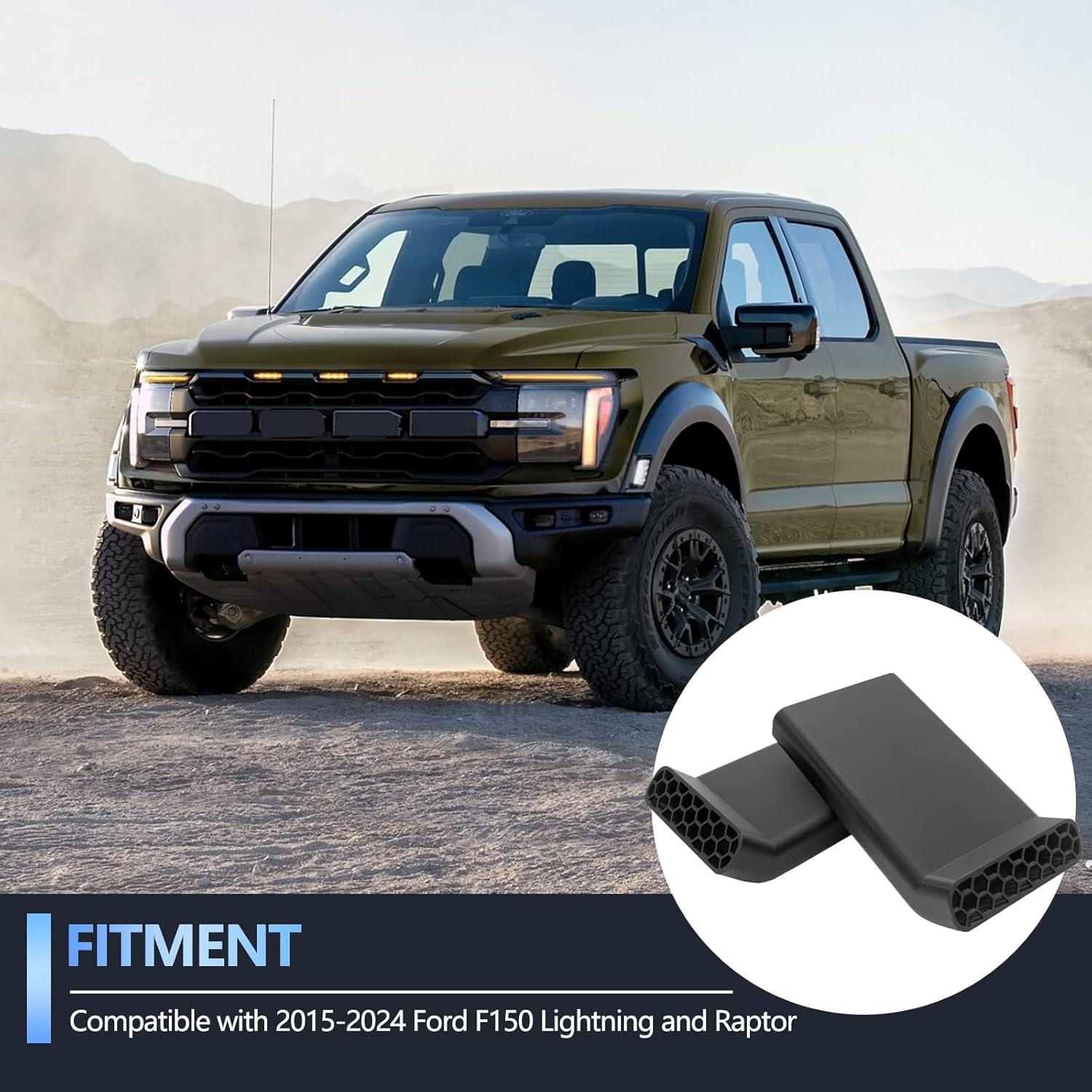 Deflectores de Ventilación Auxazalux para Ford F150 2015-2025