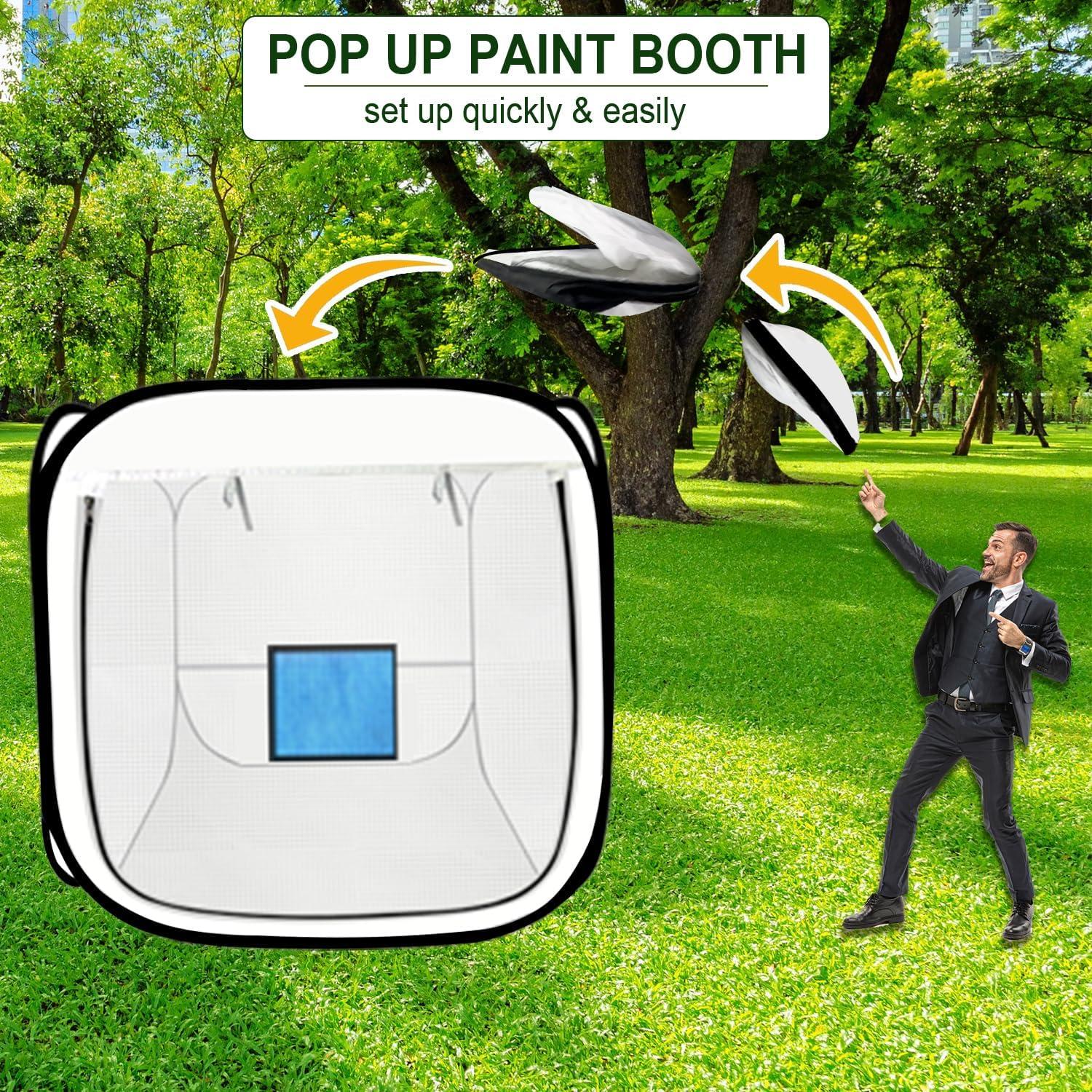 Carpa de Pintura Plegable CooTentler 43.2x43.2x43.2 cm