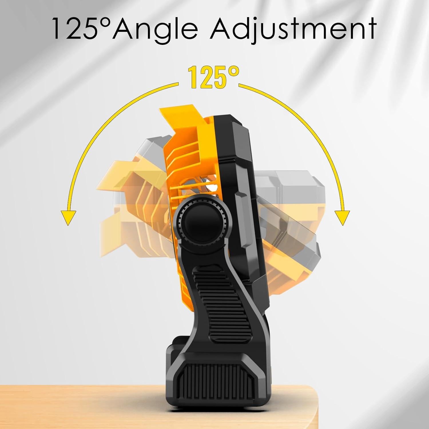 Ventilador Portátil Sendowtek X23 Recargable 10400mAh 4 Velocidades