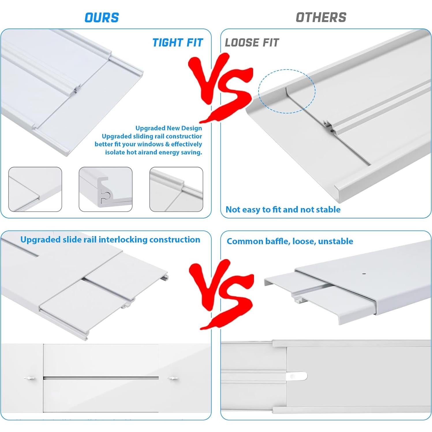 Kit de Ventilación para Ventana Linstock 61" con 3 Adaptadores