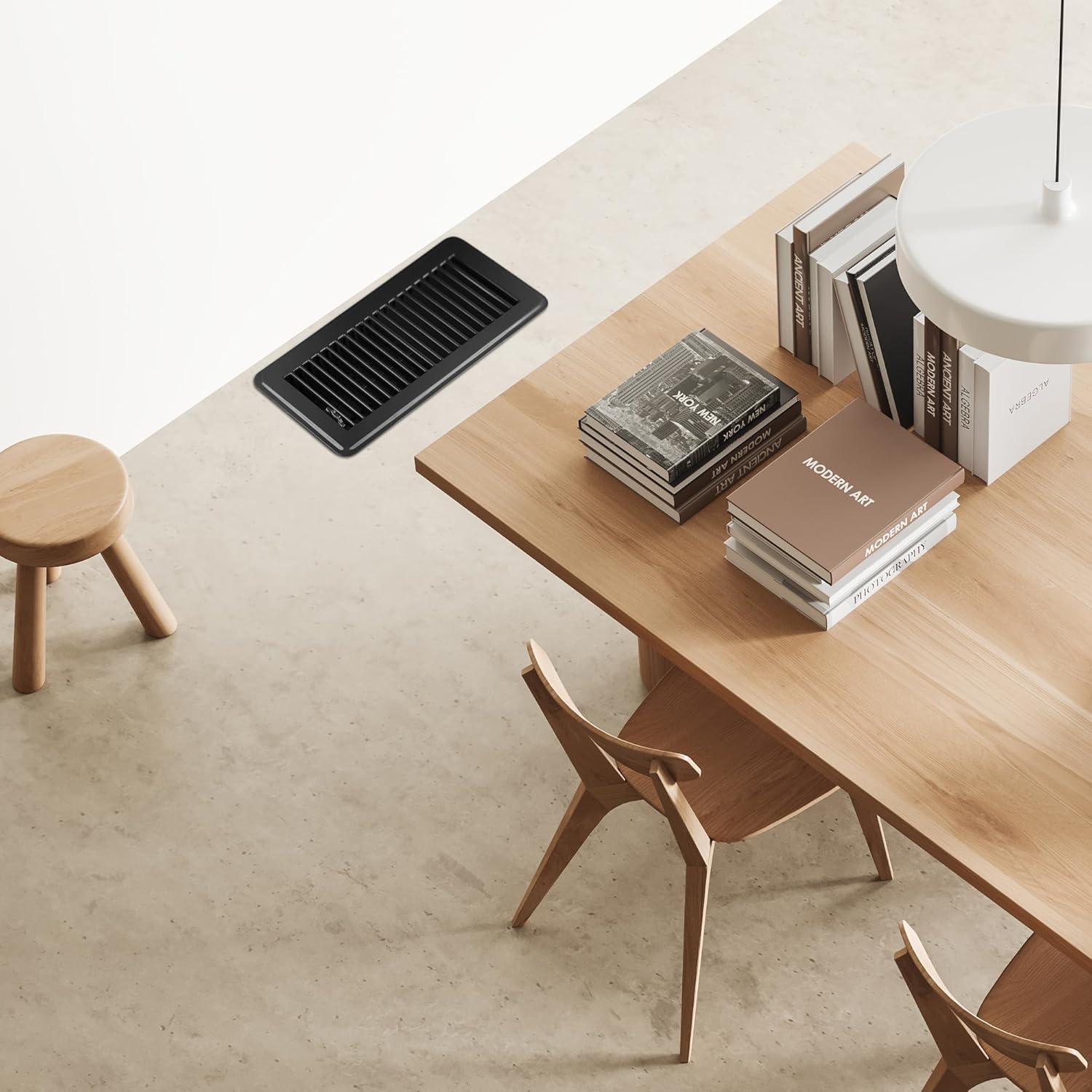 Rejilla de suelo 10 x 25 cm BYEWIRE - Paquete de 3 ajustables