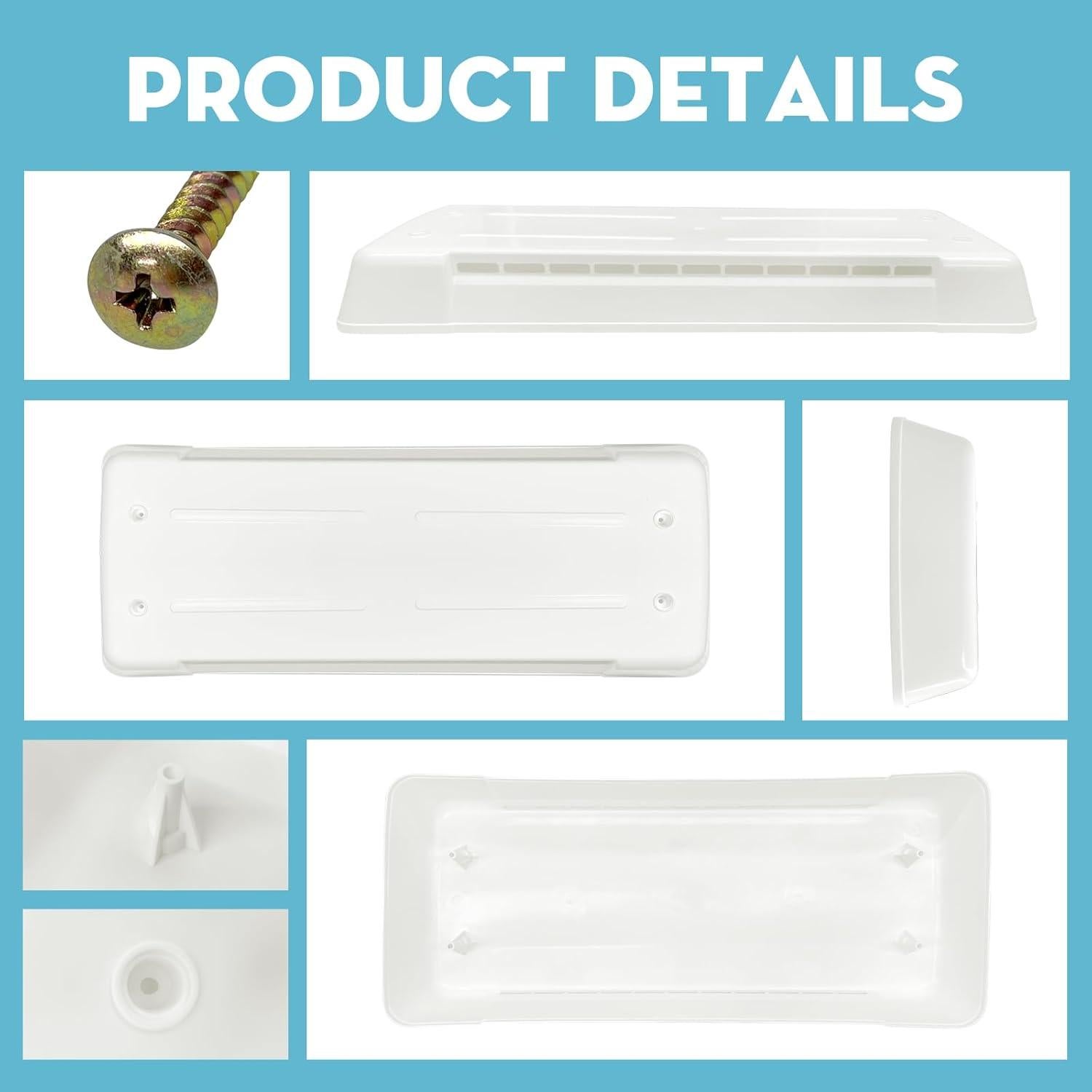 Cubierta de Ventilación de Techo Earthtec 3103634.022 para Refrigerador Dometic