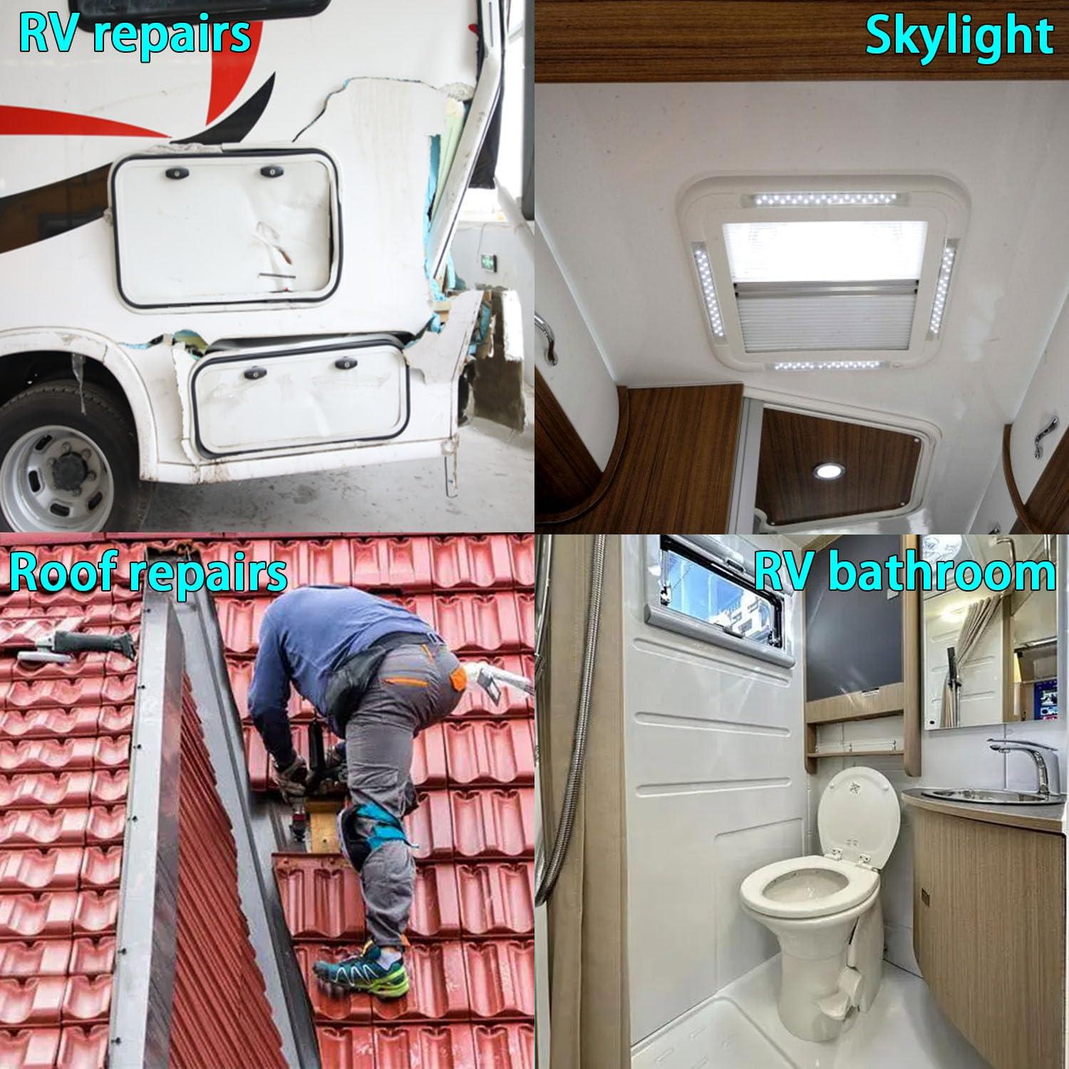 Cinta Selladora para Techo de RV CHUANGSEED 10 cm x 15.24 m