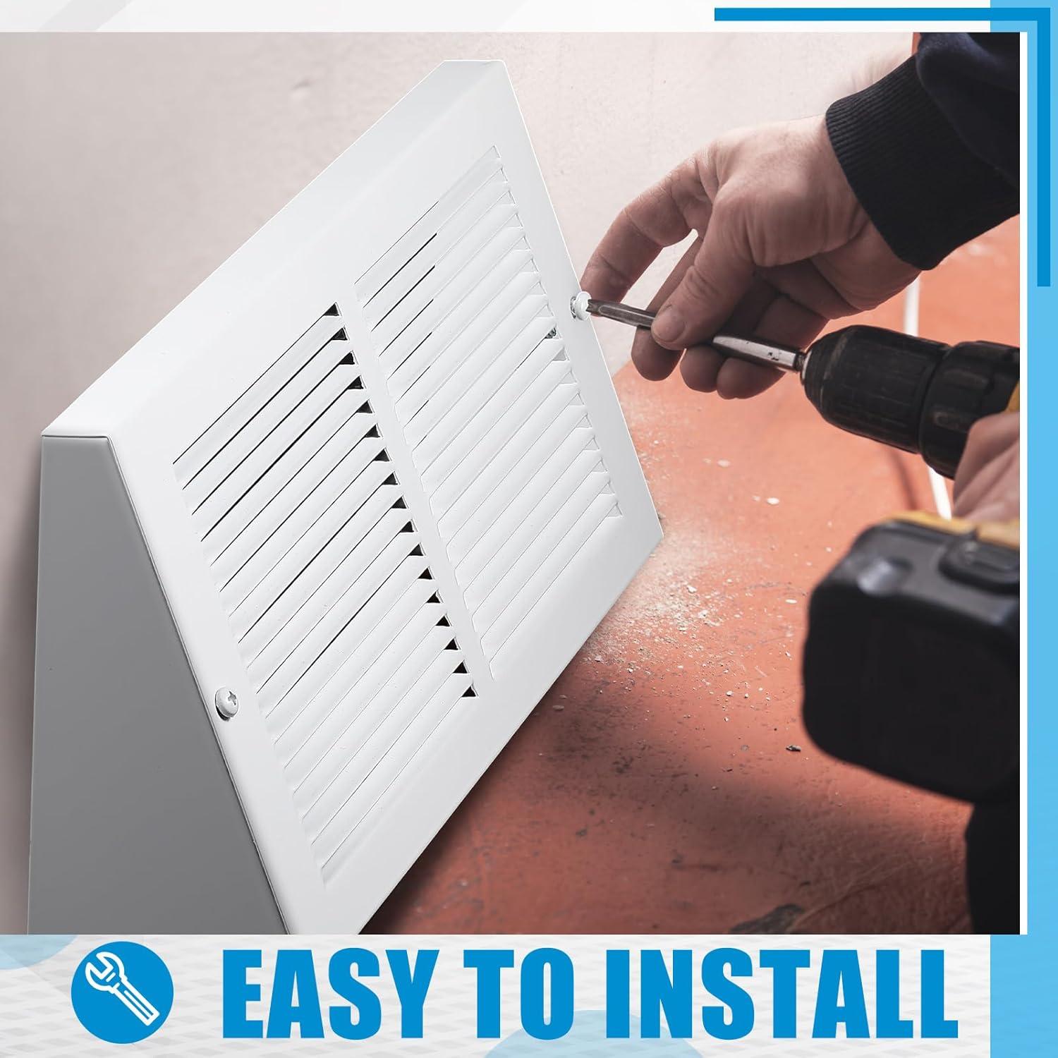 Cubiertas de Ventilación de Baseboard Honeydak 2 Piezas 30.48x15.24cm