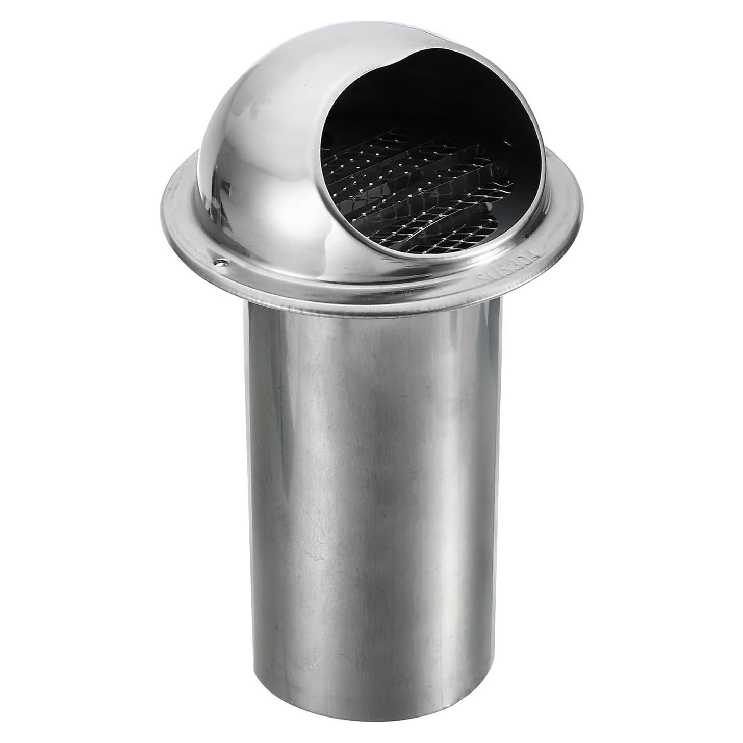 Ventilación Redonda de Soffit PATIKIL 3" Acero Inoxidable