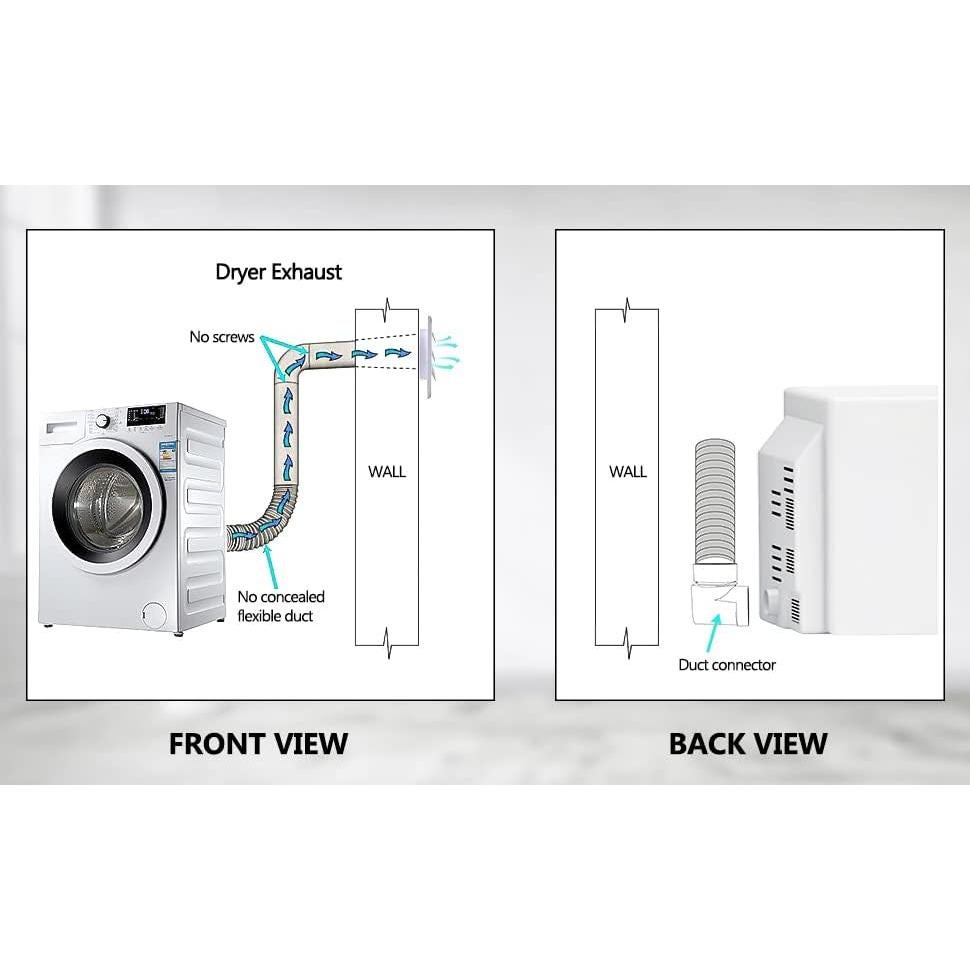 Cubierta de Ventilación Cenipar 6" (15.24 cm) Blanca con Persiana