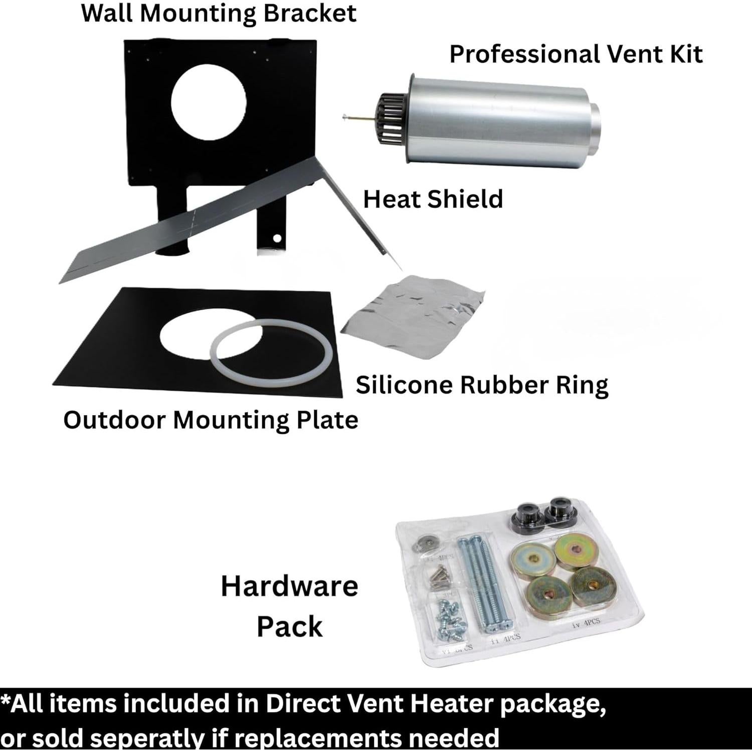 Calentador de Pared Propano 8000 BTU Comfort Glow - 26 m²