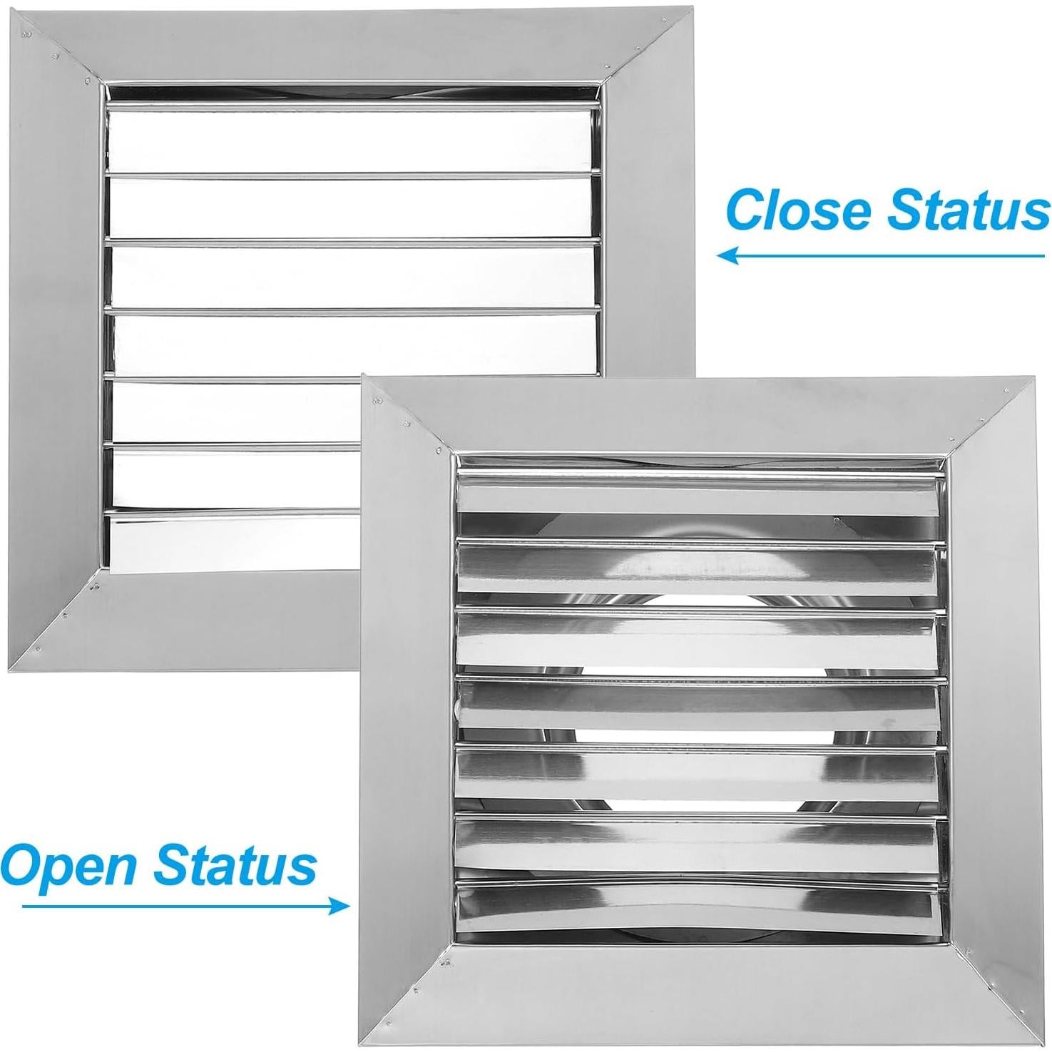 Tapa de Ventilación de Secadora PATIKIL 3" Acero Inoxidable