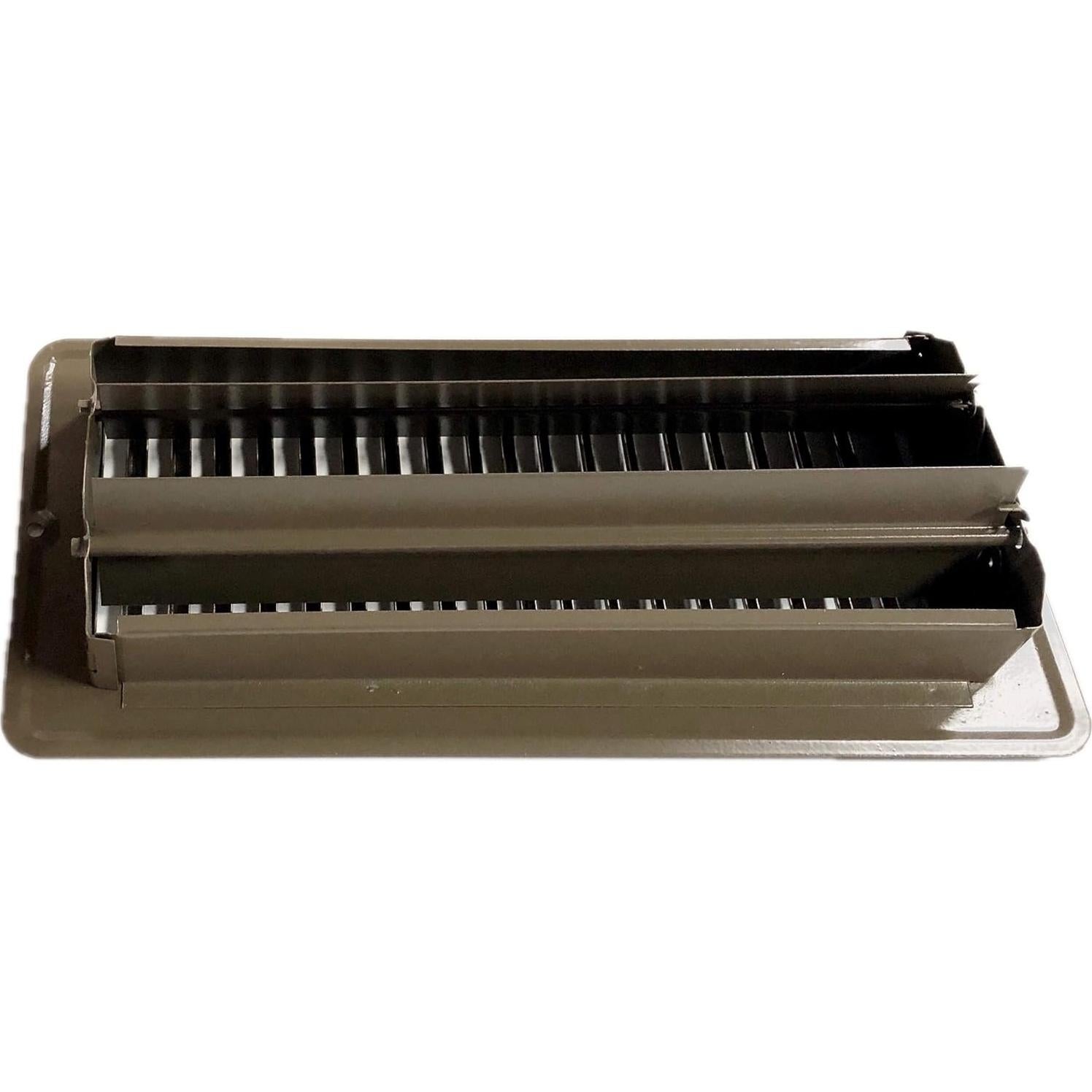 Registro de Piso de Acero Marrón HBW 10" x 4" con Compensador