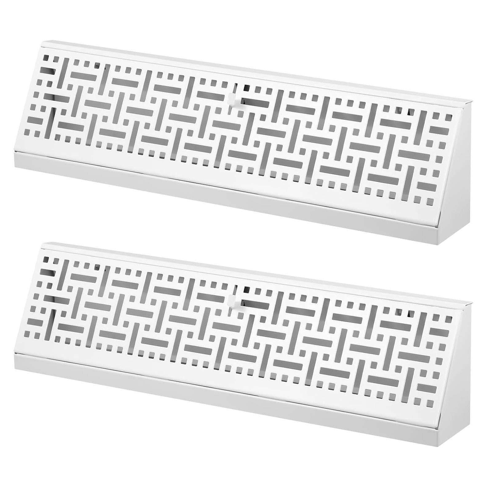 Difusor de Registro de Baseboard Landhoow 2 Piezas 45.72 cm