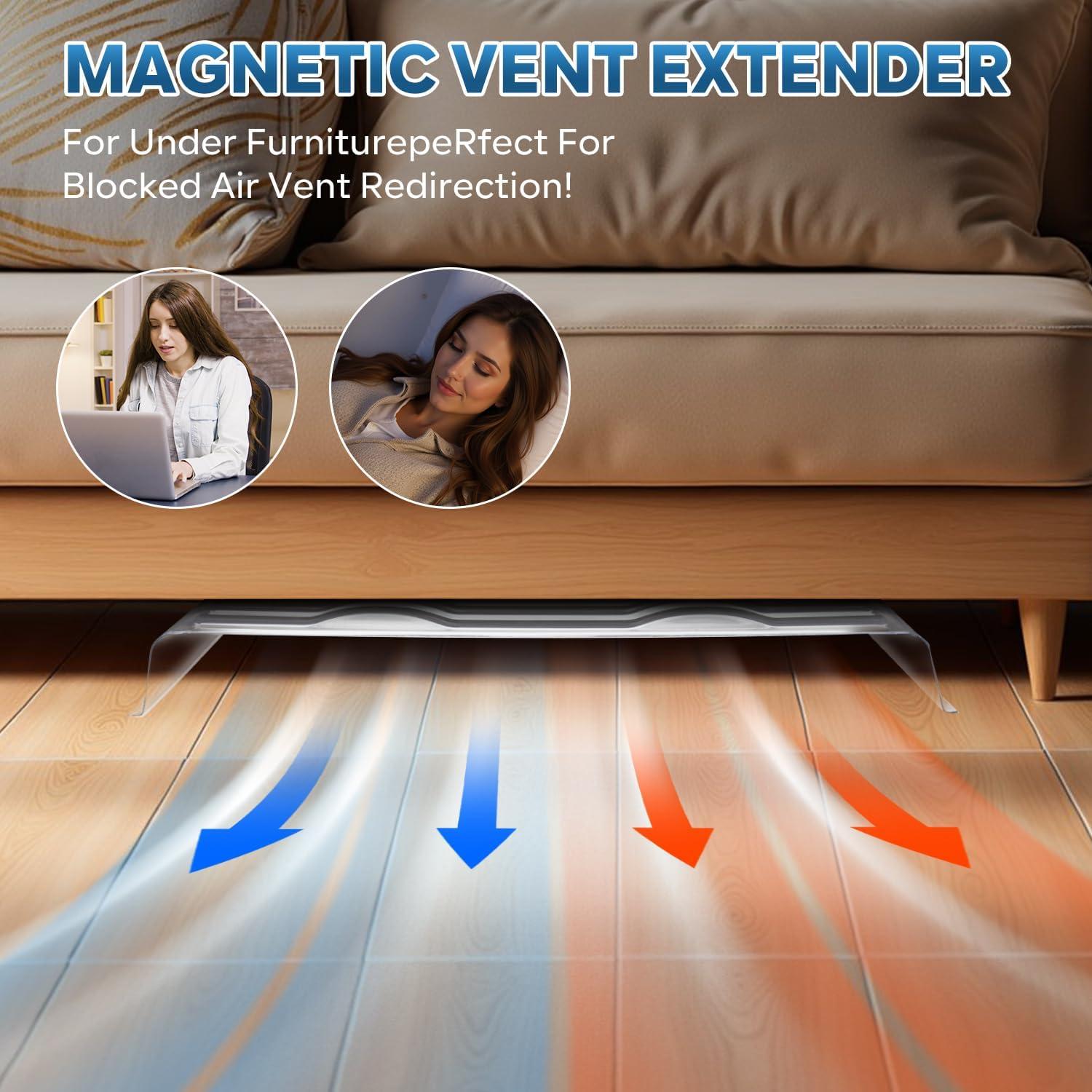 Extensor de Ventilación de Aire HQZHQZ 2 Paquete 33 cm