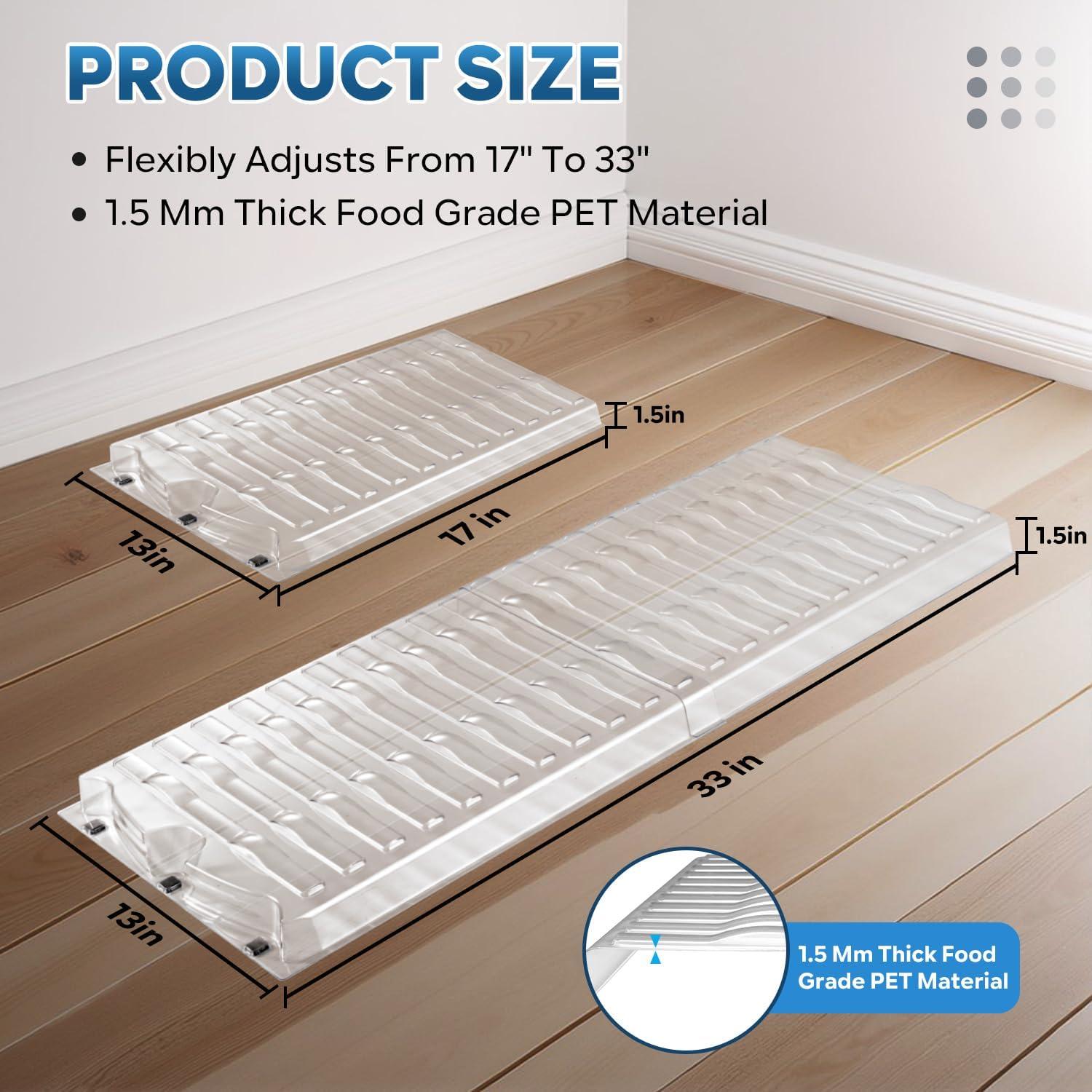 Extensor de Ventilación de Aire HQZHQZ 2 Paquete 33 cm