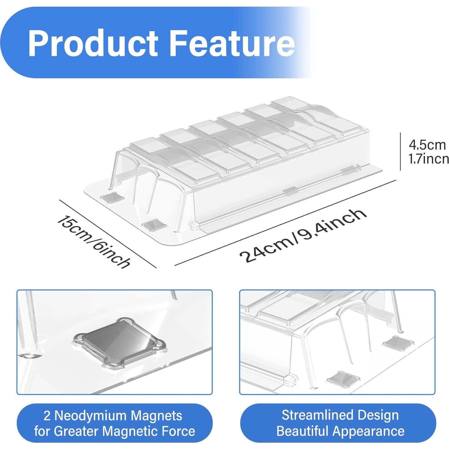 Extensor de Ventilación Magnético AUTONNE 12.7x7.62 cm