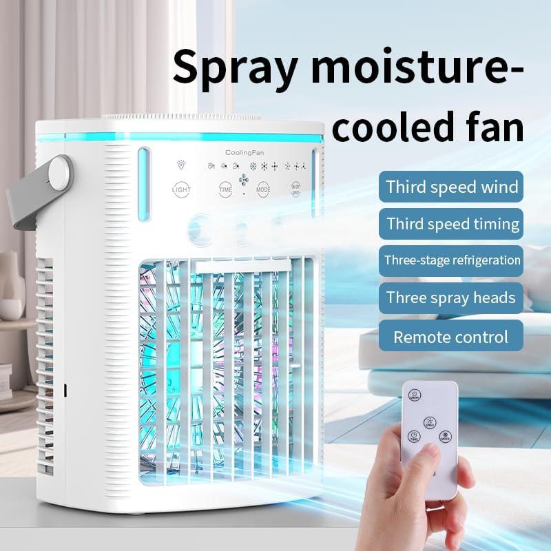 Aire Acondicionado Portátil Looeno 1L, 3 Velocidades, Control Remoto