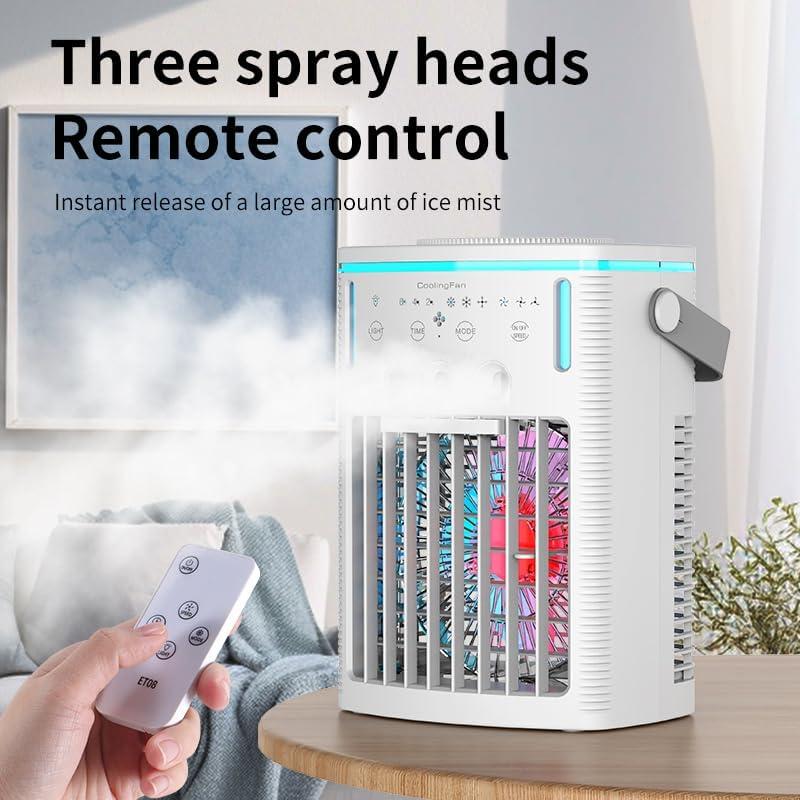 Aire Acondicionado Portátil Looeno 1L, 3 Velocidades, Control Remoto