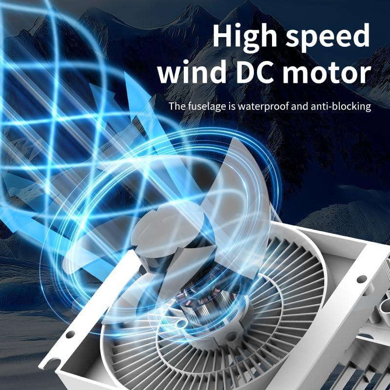 Aire Acondicionado Portátil Looeno 1L, 3 Velocidades, Control Remoto