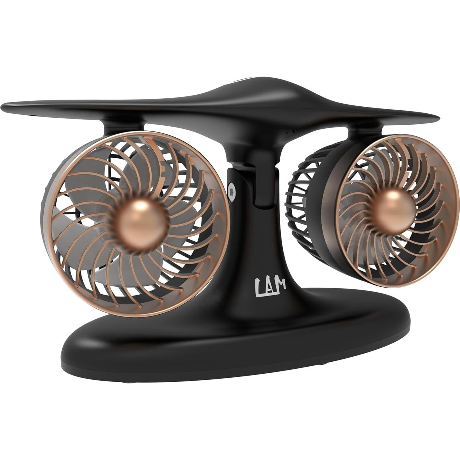 Ventilador portátil SHANORZHI con luz LED y batería 8000 mAh