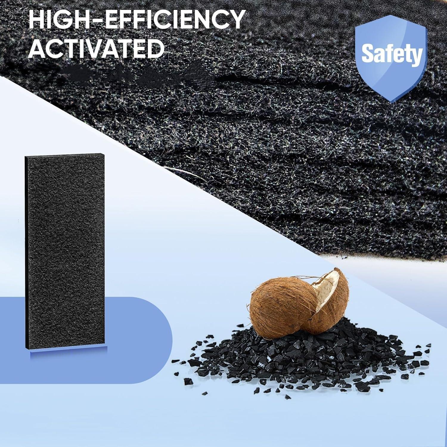 Filtro de Aire AER1 Holmes - 4 Filtros Verdaderos + 8 Prefiltros