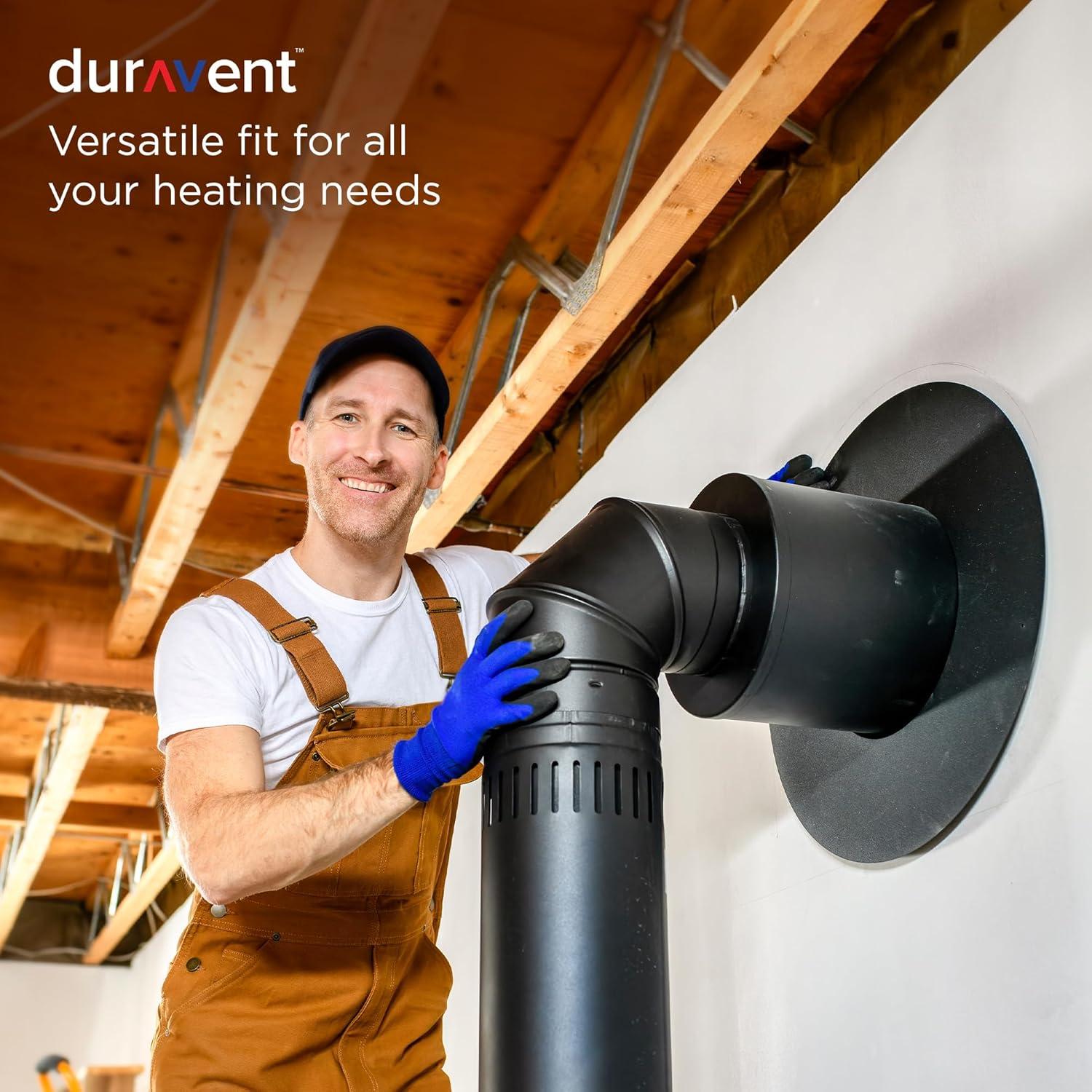 Tubería DuraVent DVL 6" Doble Pared Acero Galvanizado 60.96 cm