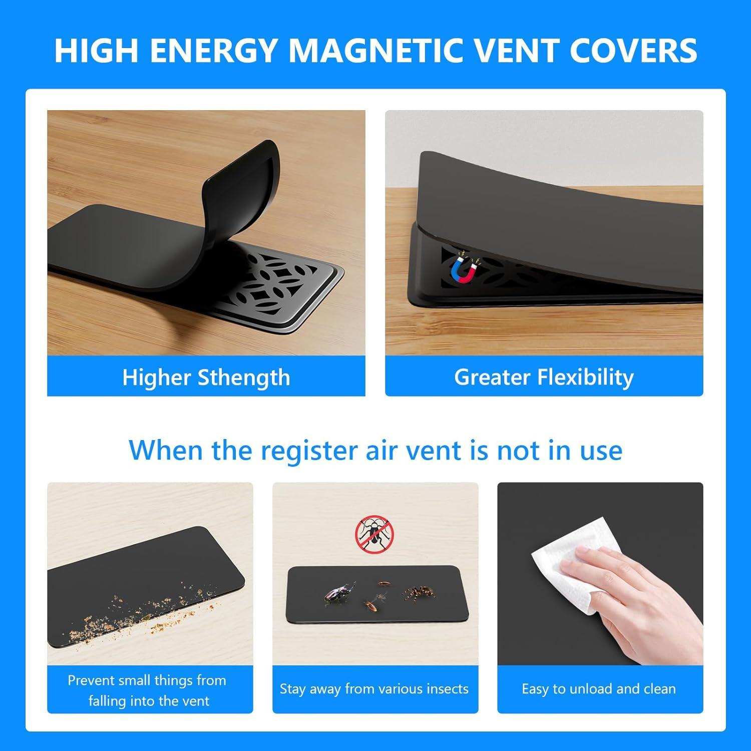 Cubiertas Magnéticas para Ventilación MMFSF 5.5x12" Paquete de 3