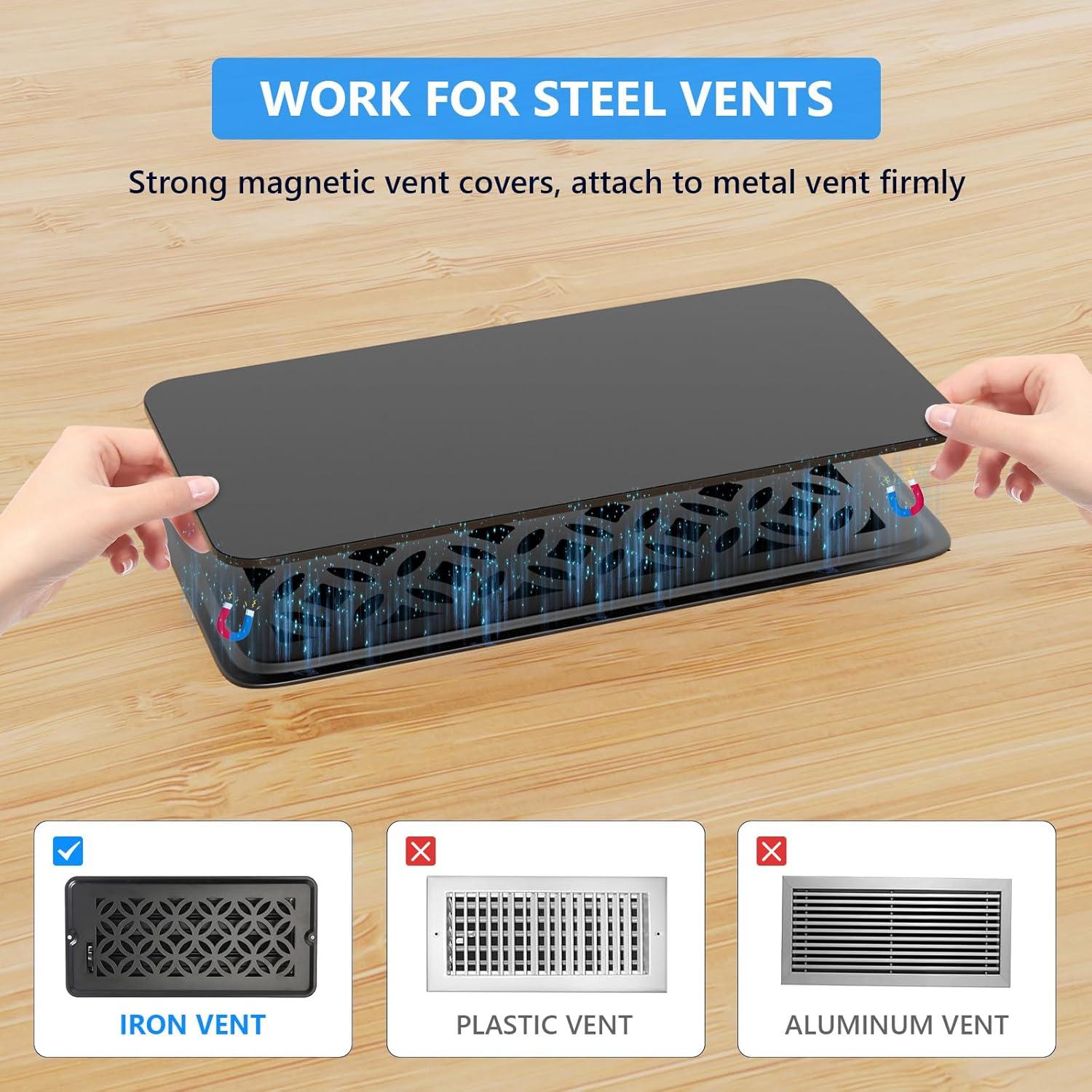 Cubiertas Magnéticas para Ventilación MMFSF 5.5x12" Paquete de 3