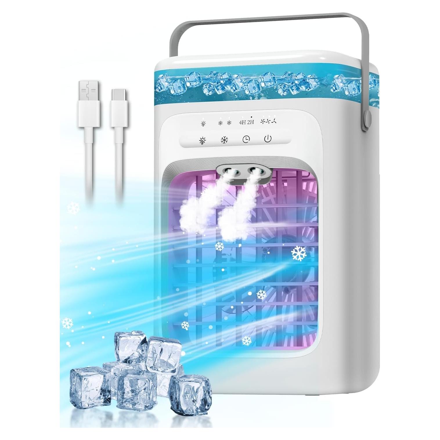 Aire Acondicionado Portátil Mecmic Meac 1000ml 3 Velocidades