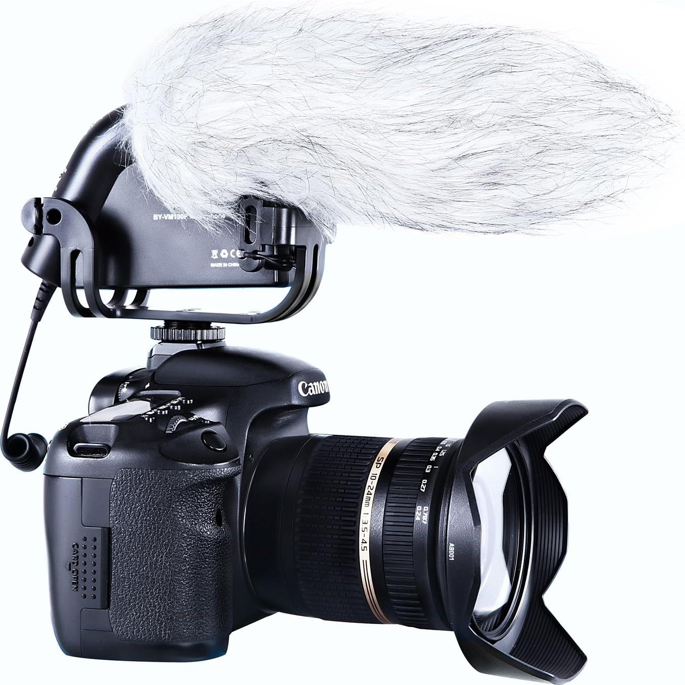 Micrófono Direccional BOYA BY-VM190 de Condensador 40Hz-20kHz