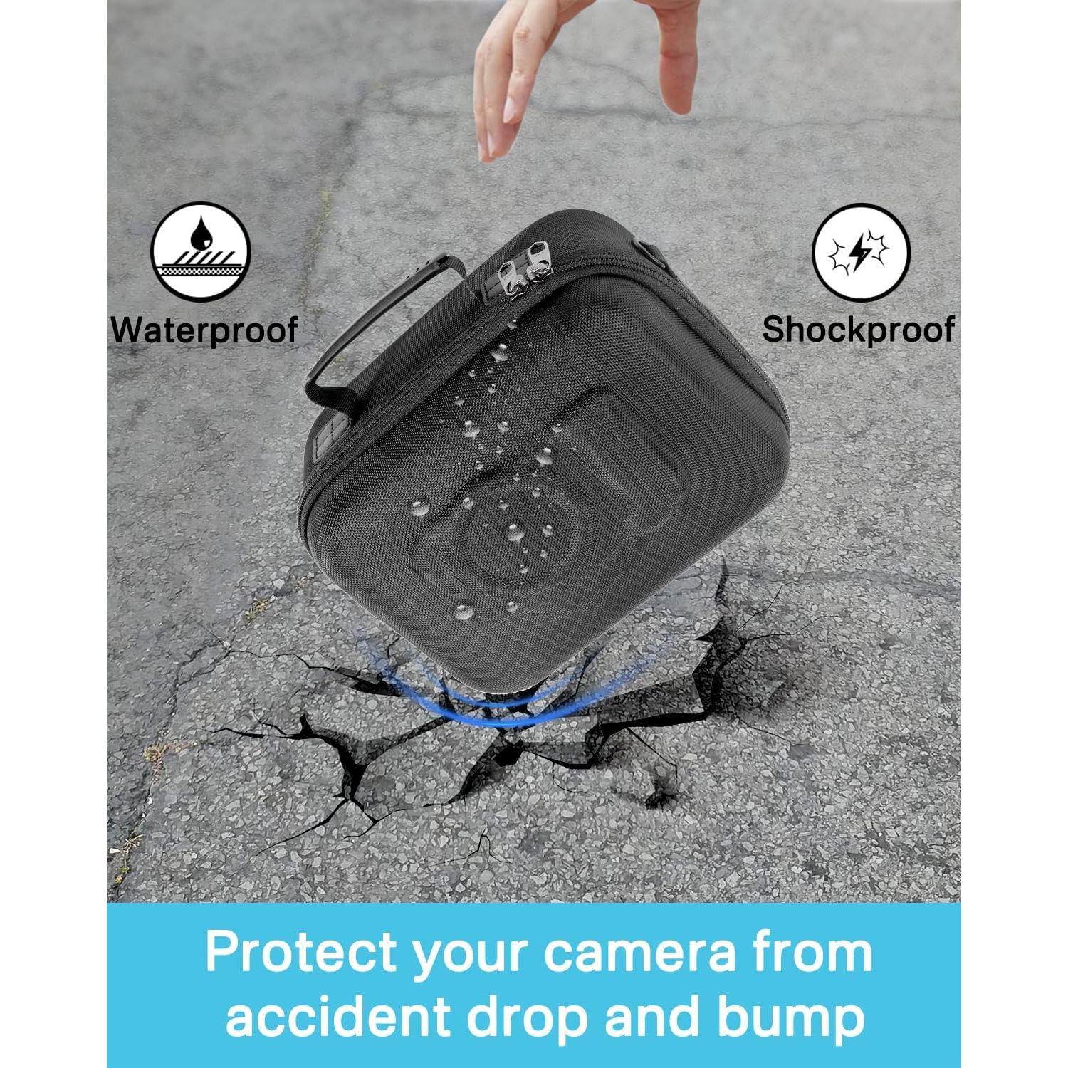 Funda Dura RAIACE para Cámara Sony Alpha 7 II III IV - Negro