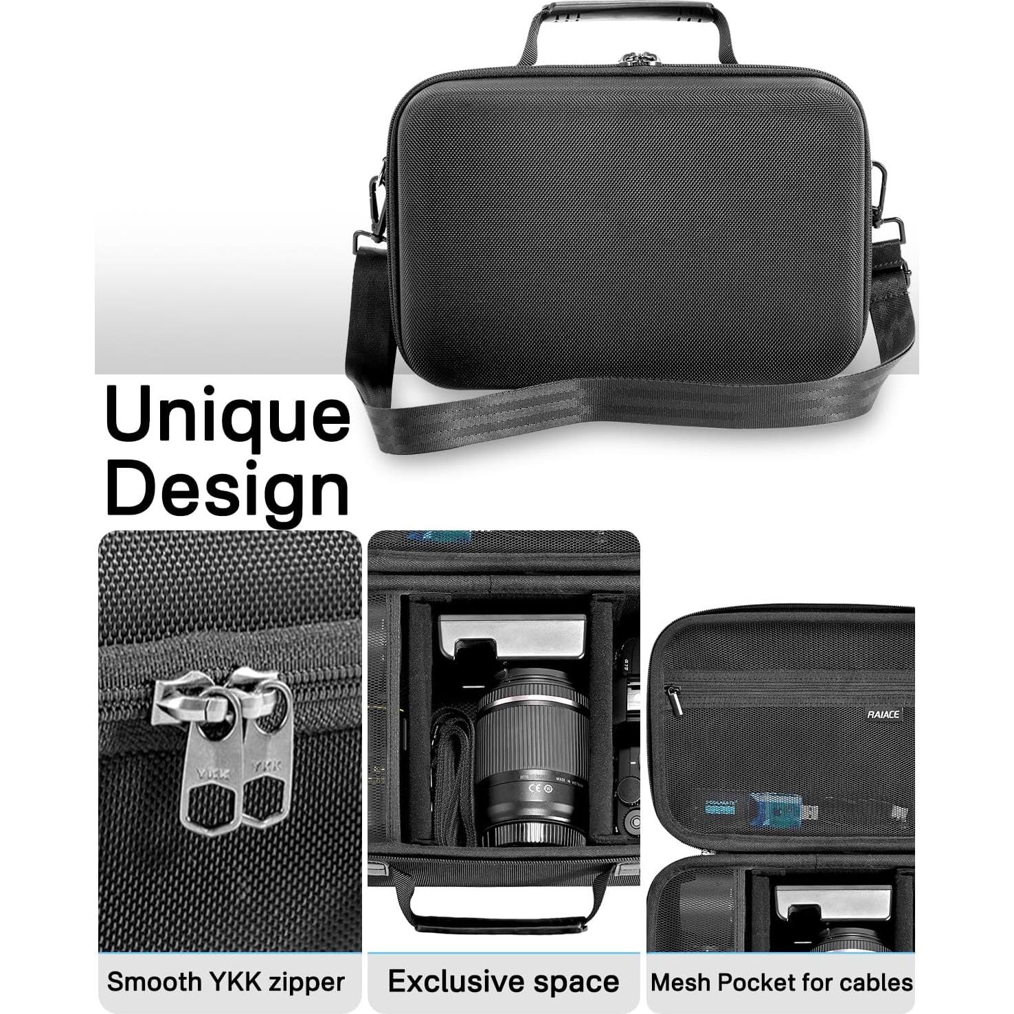 Funda Dura RAIACE para Cámara Sony Alpha 7 II III IV y Más