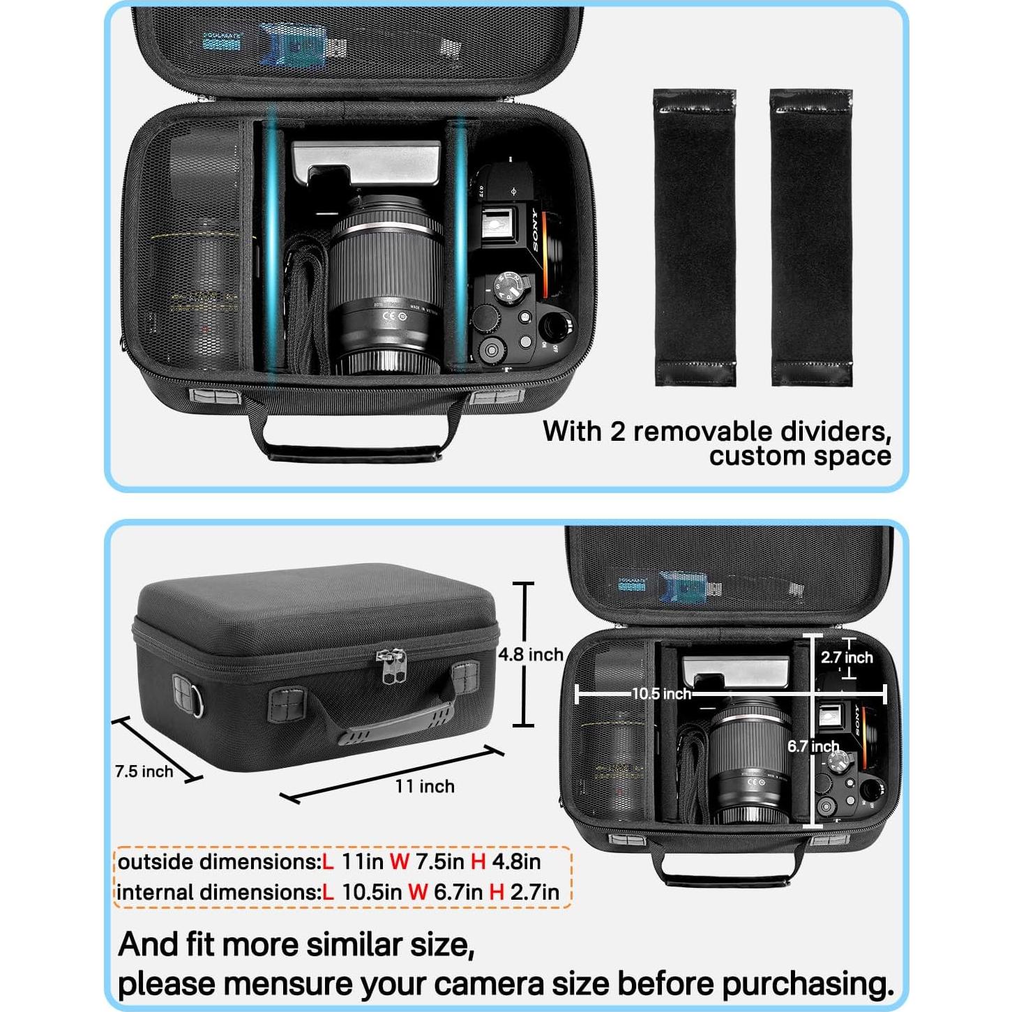 Funda Dura RAIACE para Cámara Sony Alpha 7 II III IV y Más