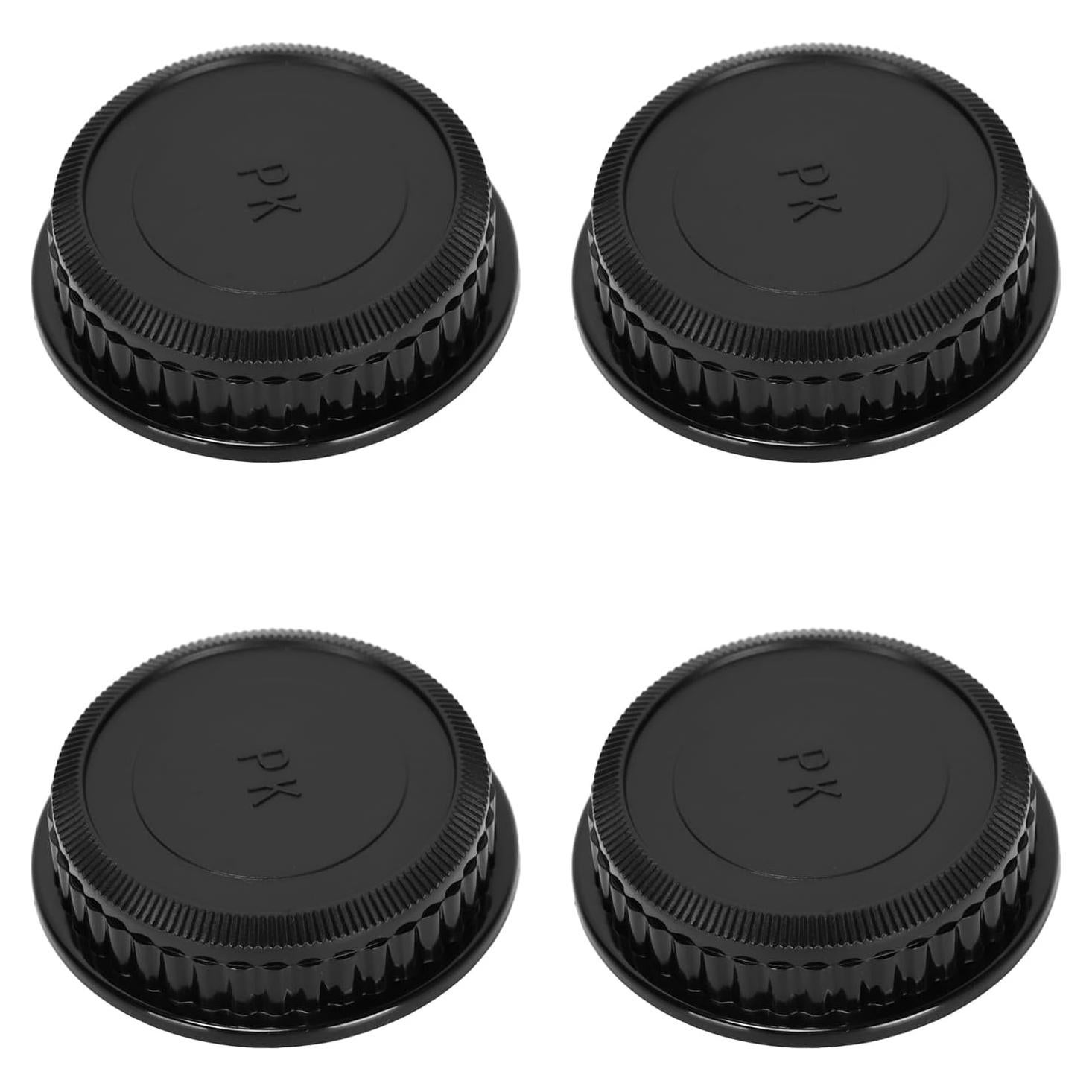 4 Tapas Traseras de Lente PK Ruimou para Cámaras DSLR