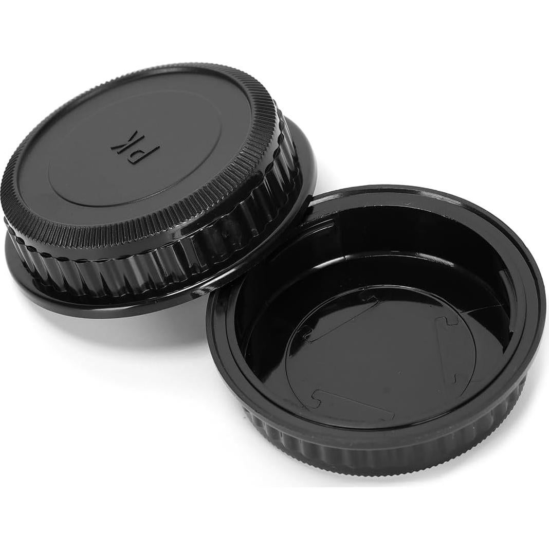 4 Tapas Traseras de Lente PK Ruimou para Cámaras DSLR