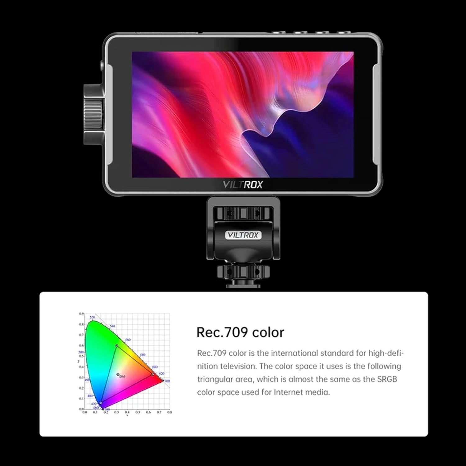 Monitor de Campo VILTROX DC-550 5.5" 1200 Nits 4K HDMI