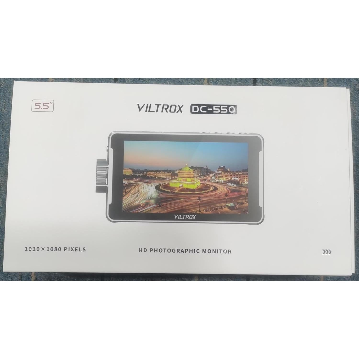 Monitor de Campo VILTROX DC-550 5.5" 1200 Nits 4K HDMI