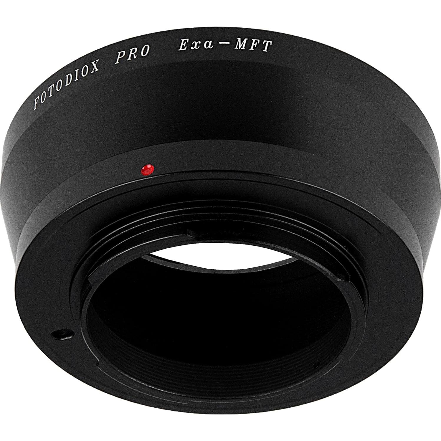 Adaptador Fotodiox Pro Exakta a Micro Cuatro Tercios MFT