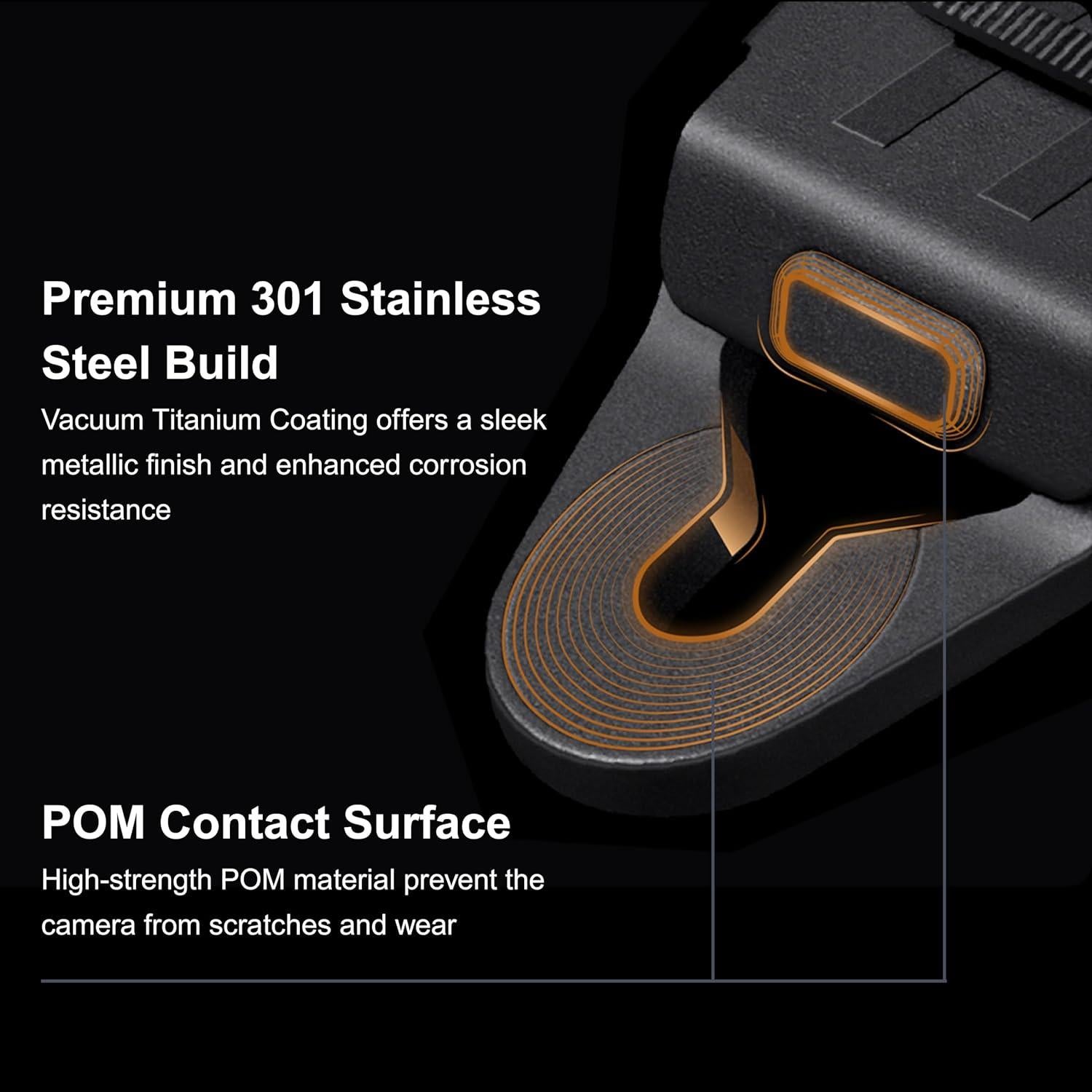 Adaptador de Lugs de Correa CHI H'BUCKLE para Cámara Hasselblad 500/503