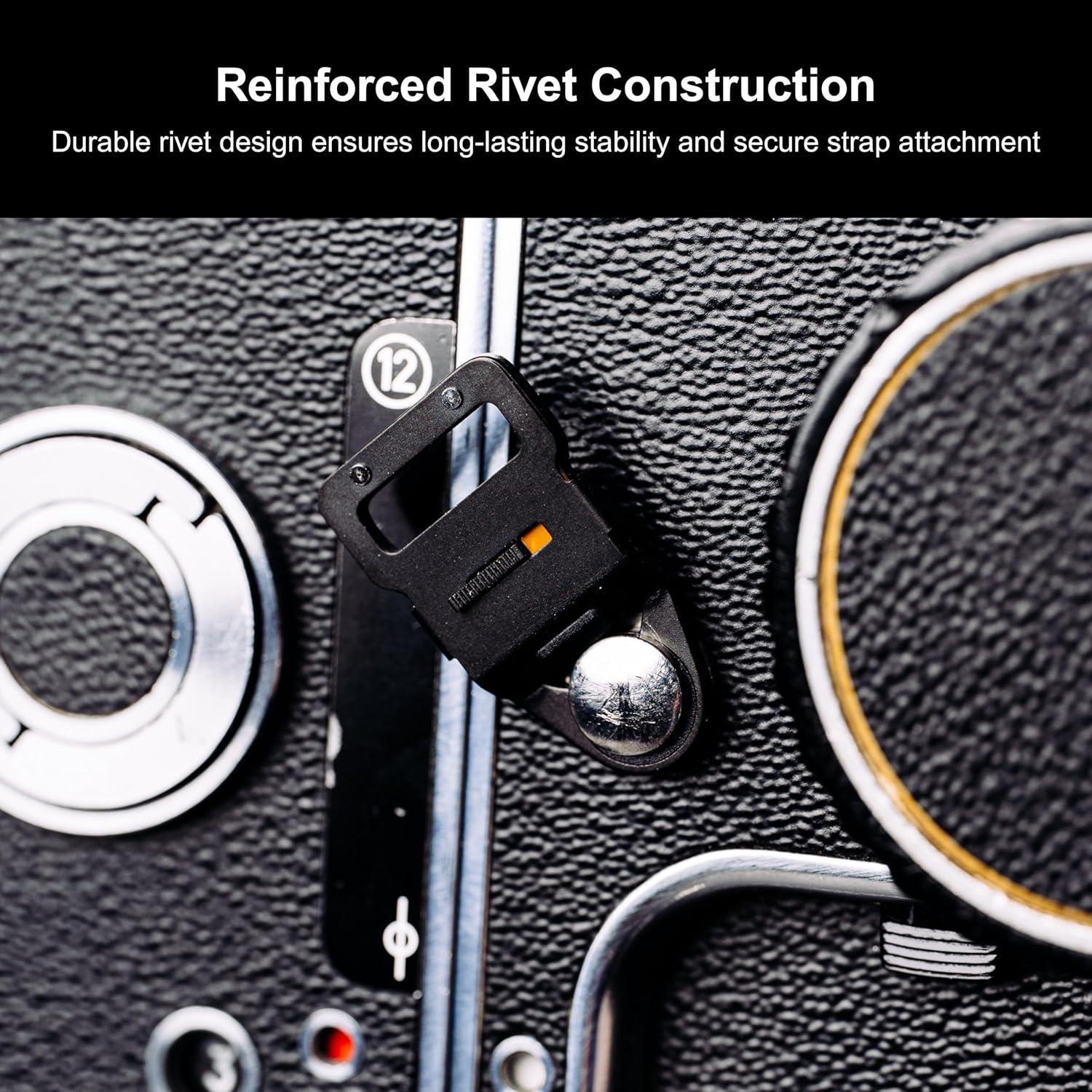 Adaptador de Lugs de Correa CHI H'BUCKLE para Cámara Hasselblad 500/503