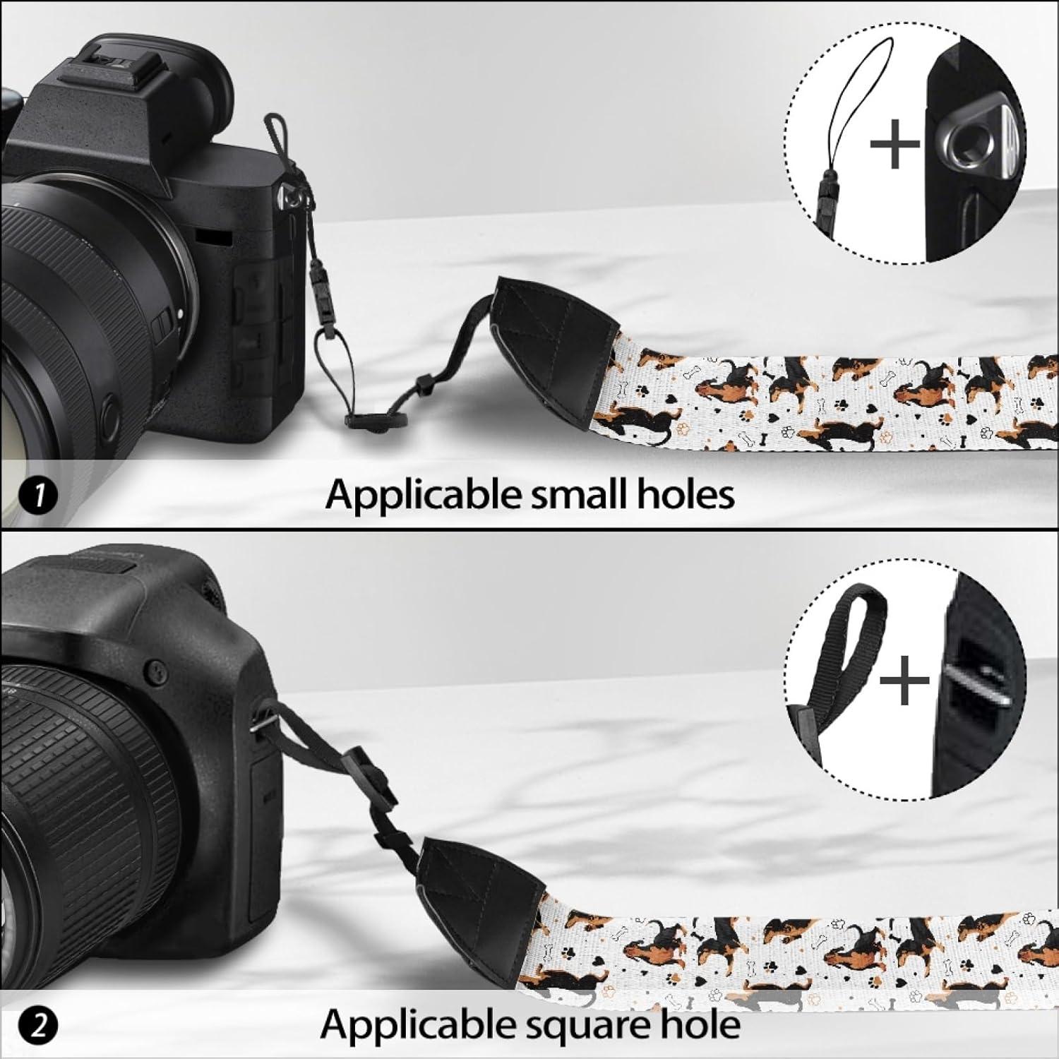 Correa de Cámara GLENLCWE Ajustable 5cm Huella Perro