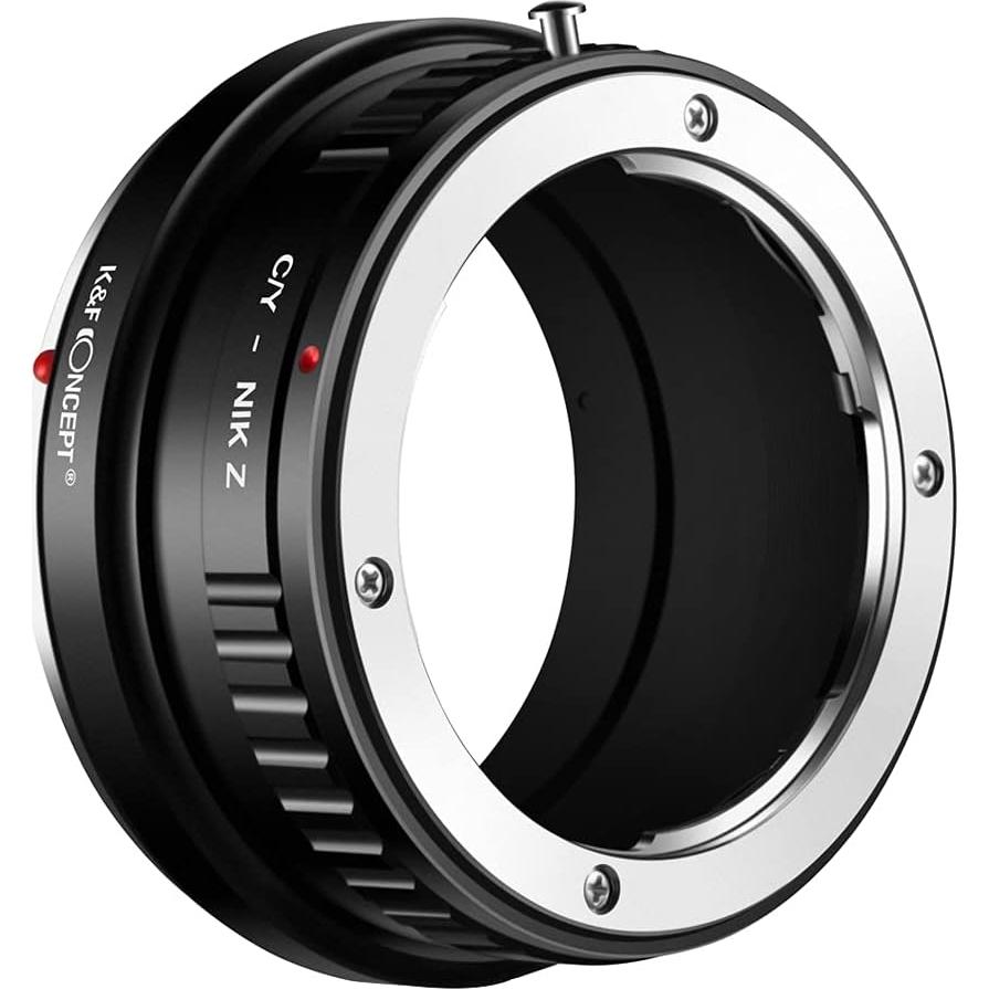 Adaptador de Montura K&F Concept Contax C/Y a Nikon Z6 Z7