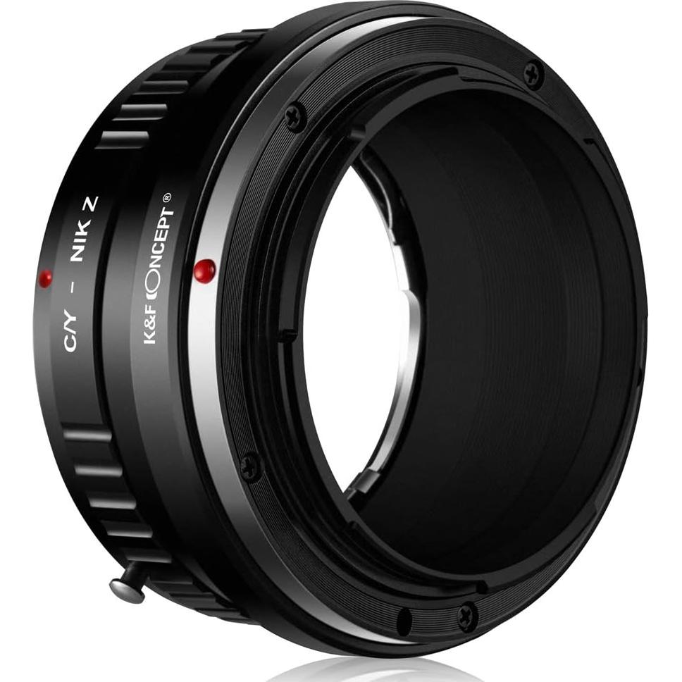 Adaptador de Montura K&F Concept Contax C/Y a Nikon Z6 Z7