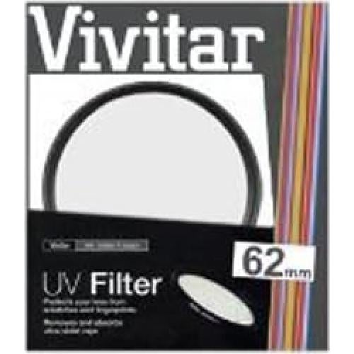 Filtro UV Vivitar 62mm para cámara - Mejora tus fotos