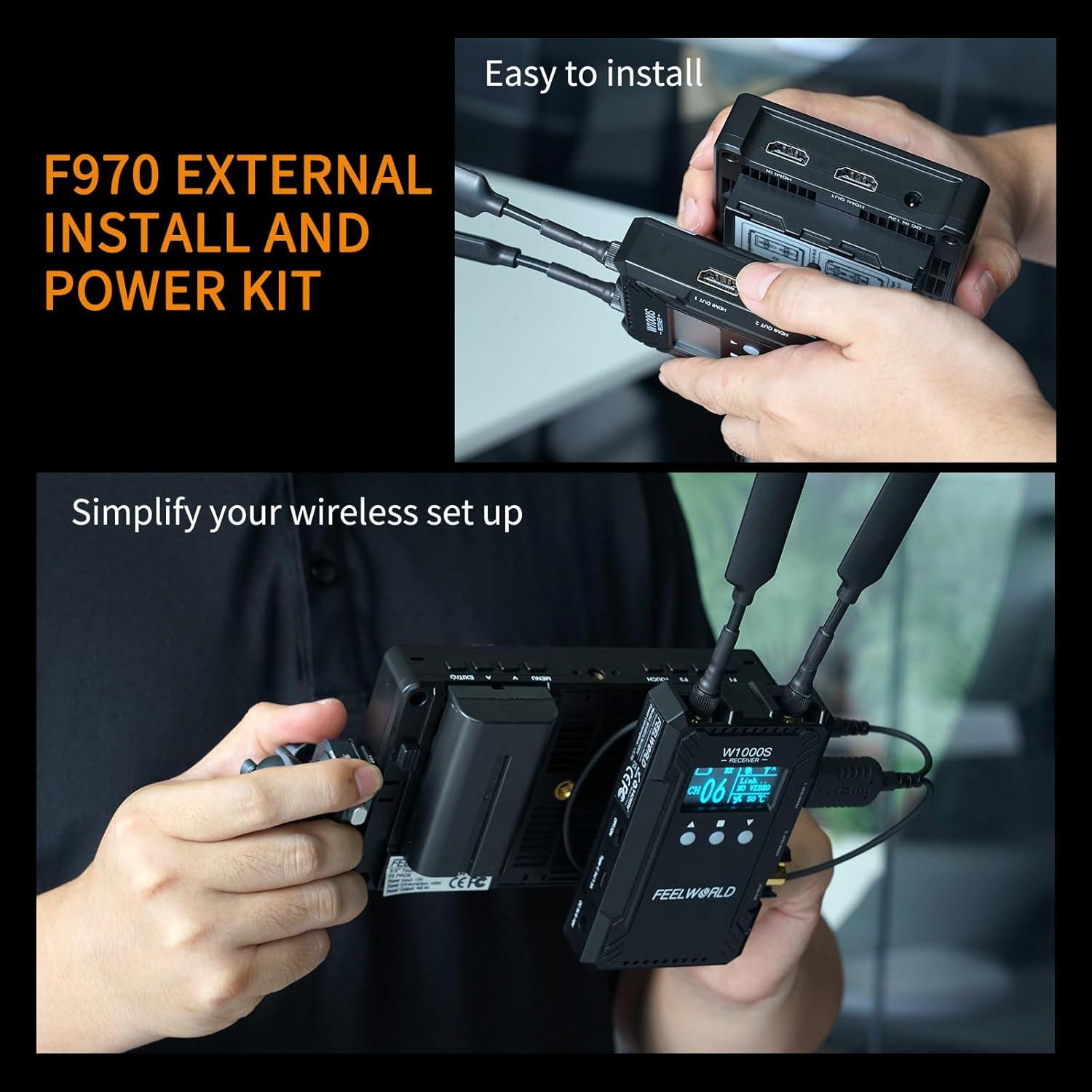 Monitor de Campo Feelworld F5 ProX 5.5" 1600nit HDMI Touch