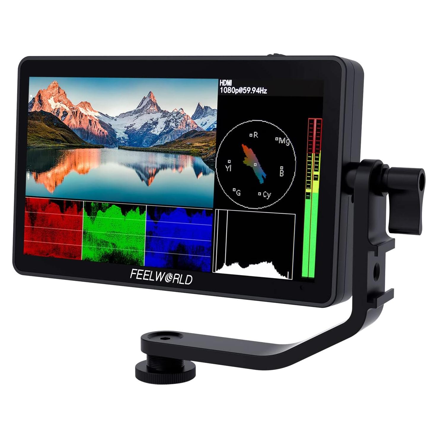 Monitor de Campo FEELWORLD F6 Plus 6" Full HD 1920x1080 Táctil