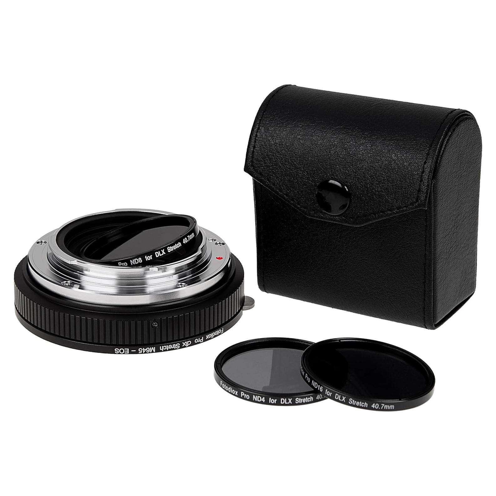 Adaptador Fotodiox DLX Stretch Mamiya 645 a Canon EOS EF